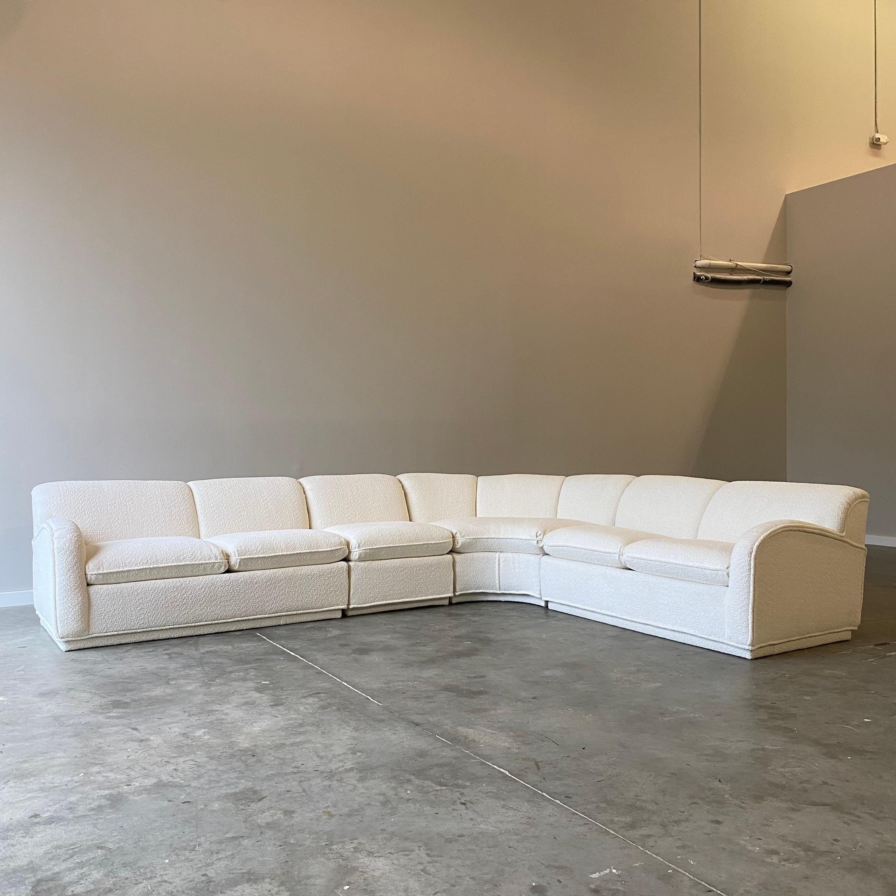 Sectional-Sofa, Vintage, 1980er-Jahre (Polster) im Angebot
