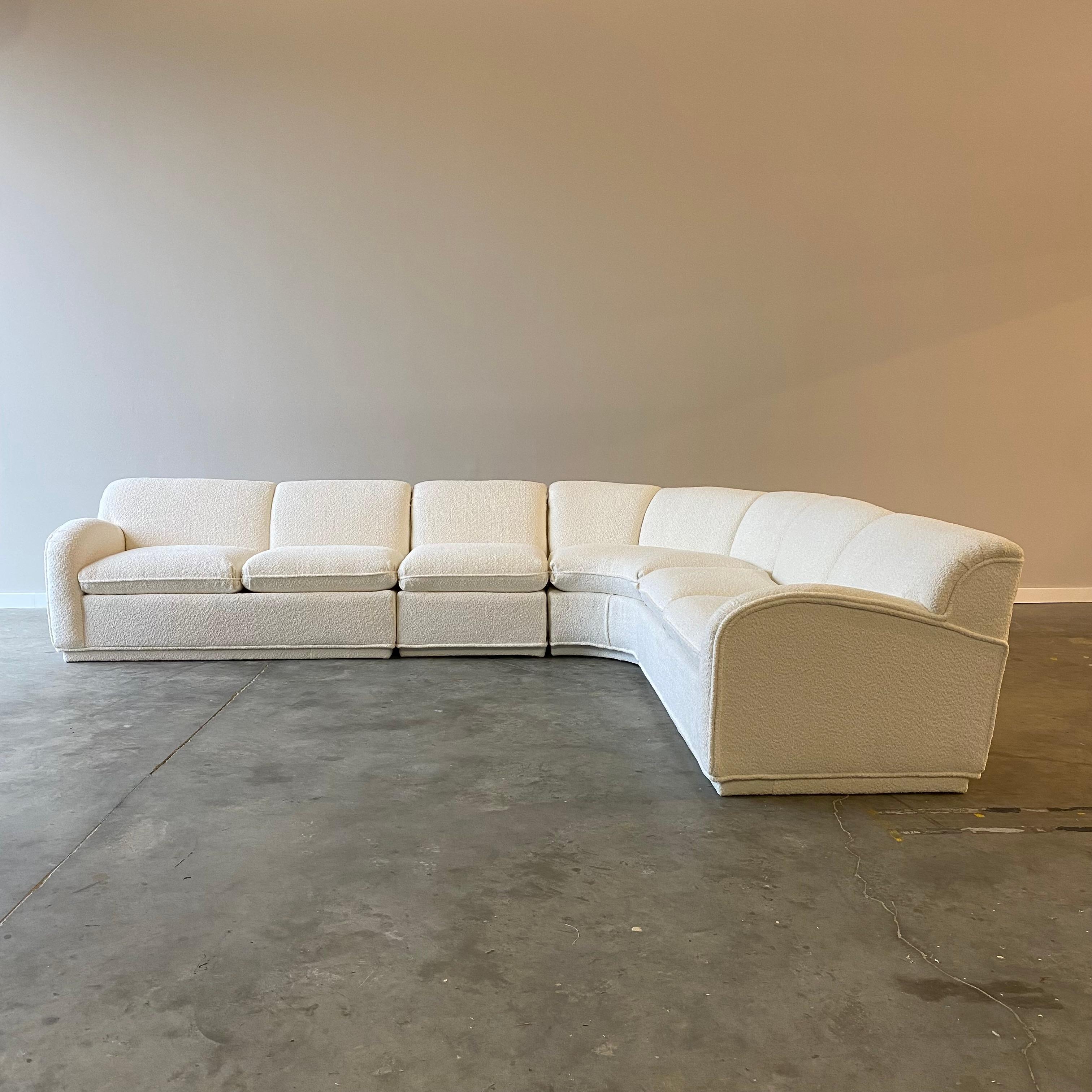 Vintage Sectional Sofa, 1980s For Sale 1