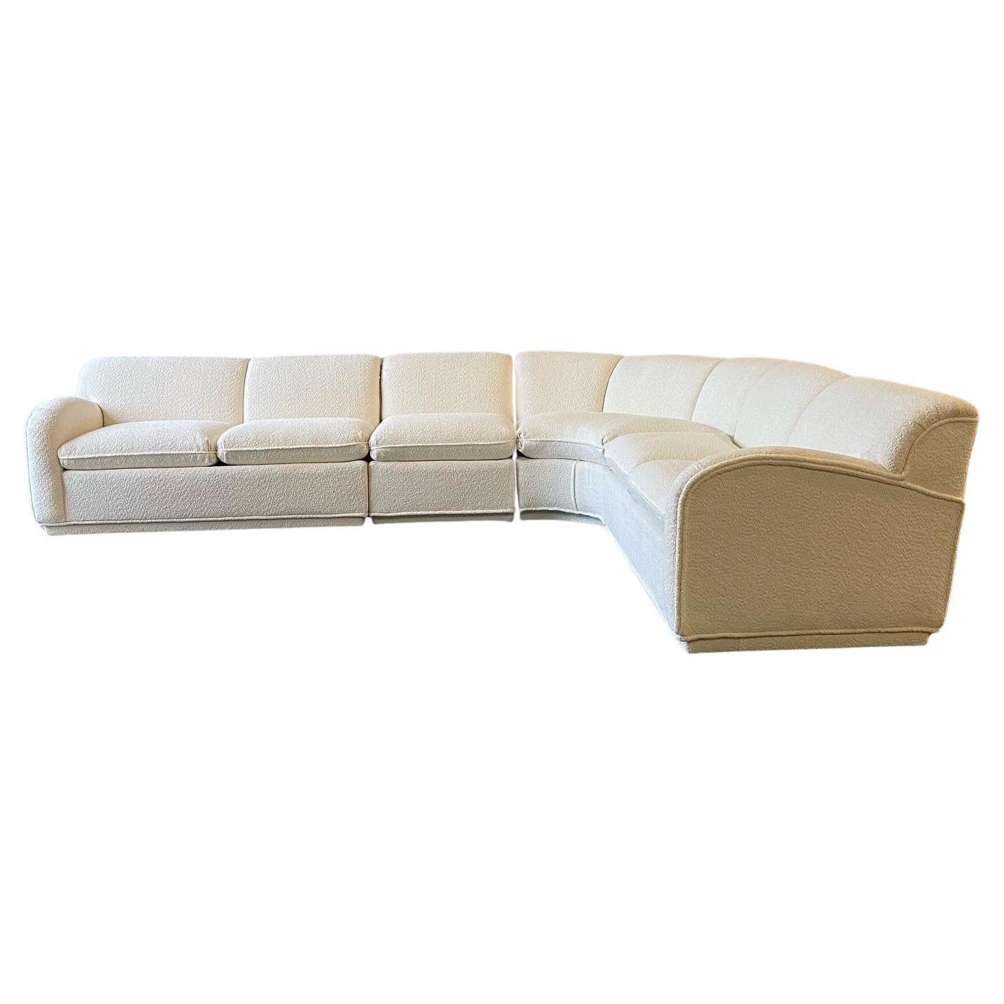 Vintage Sectional Sofa, 1980s For Sale
