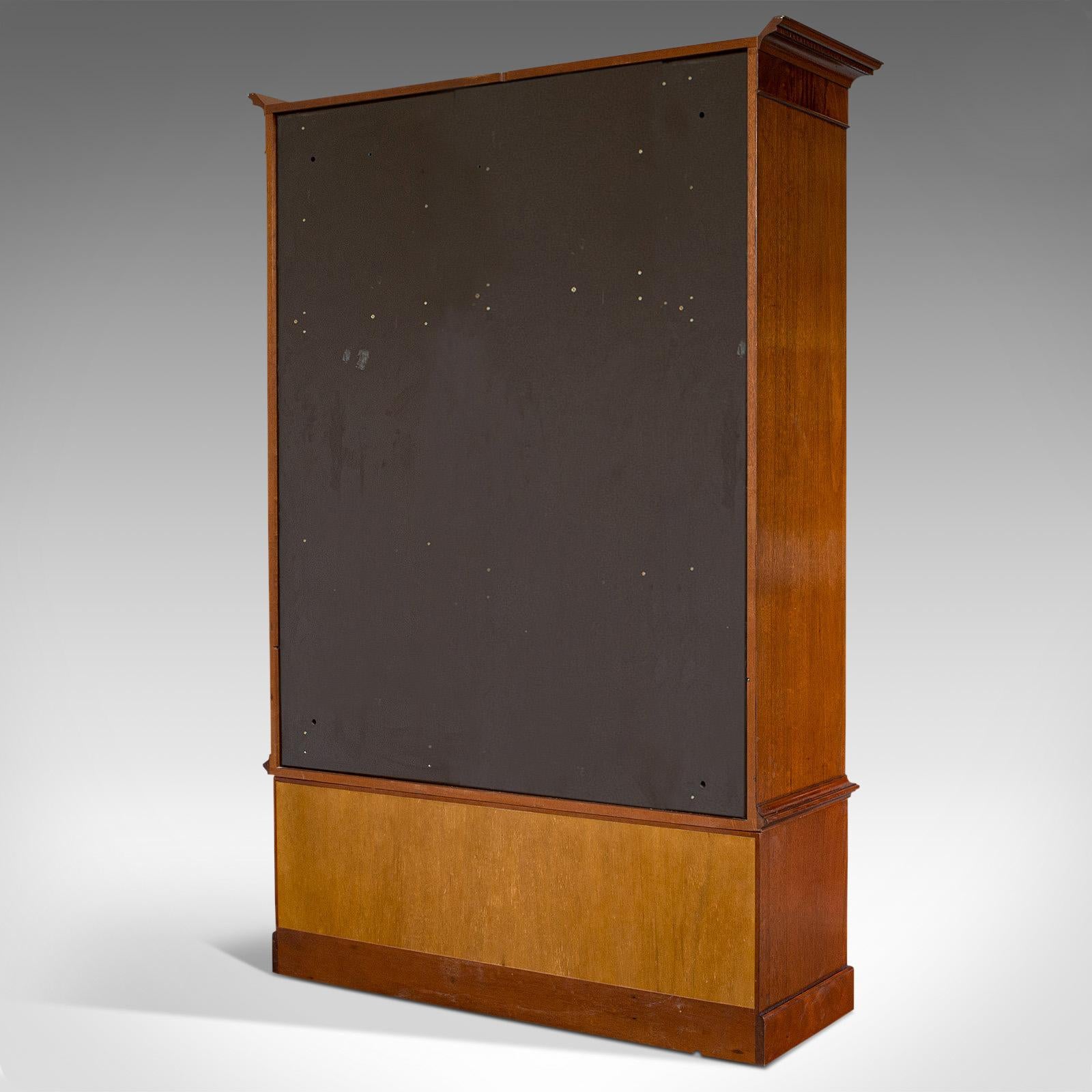20th Century Vintage Secure Display Cabinet, English, Mahogany, Gun Rack, Asprey of London