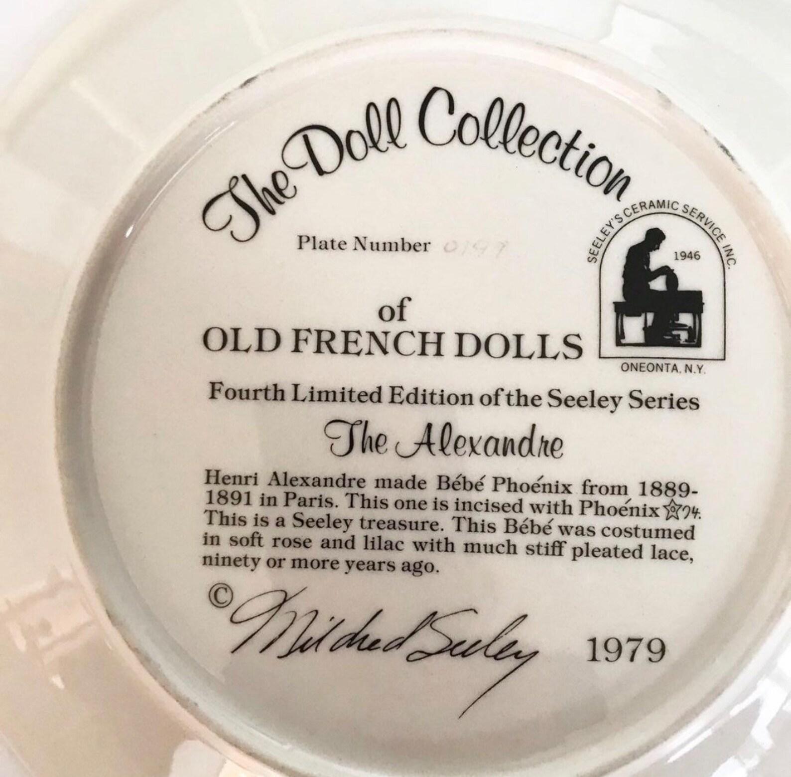 Porcelain Vintage Seeley’s Ceramic “Old French Dolls”, United States, 1979 For Sale