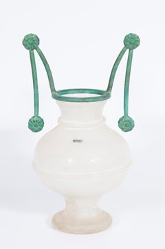 Vaso vintage in vetro di Murano Seguso, Italia, circa anni '70