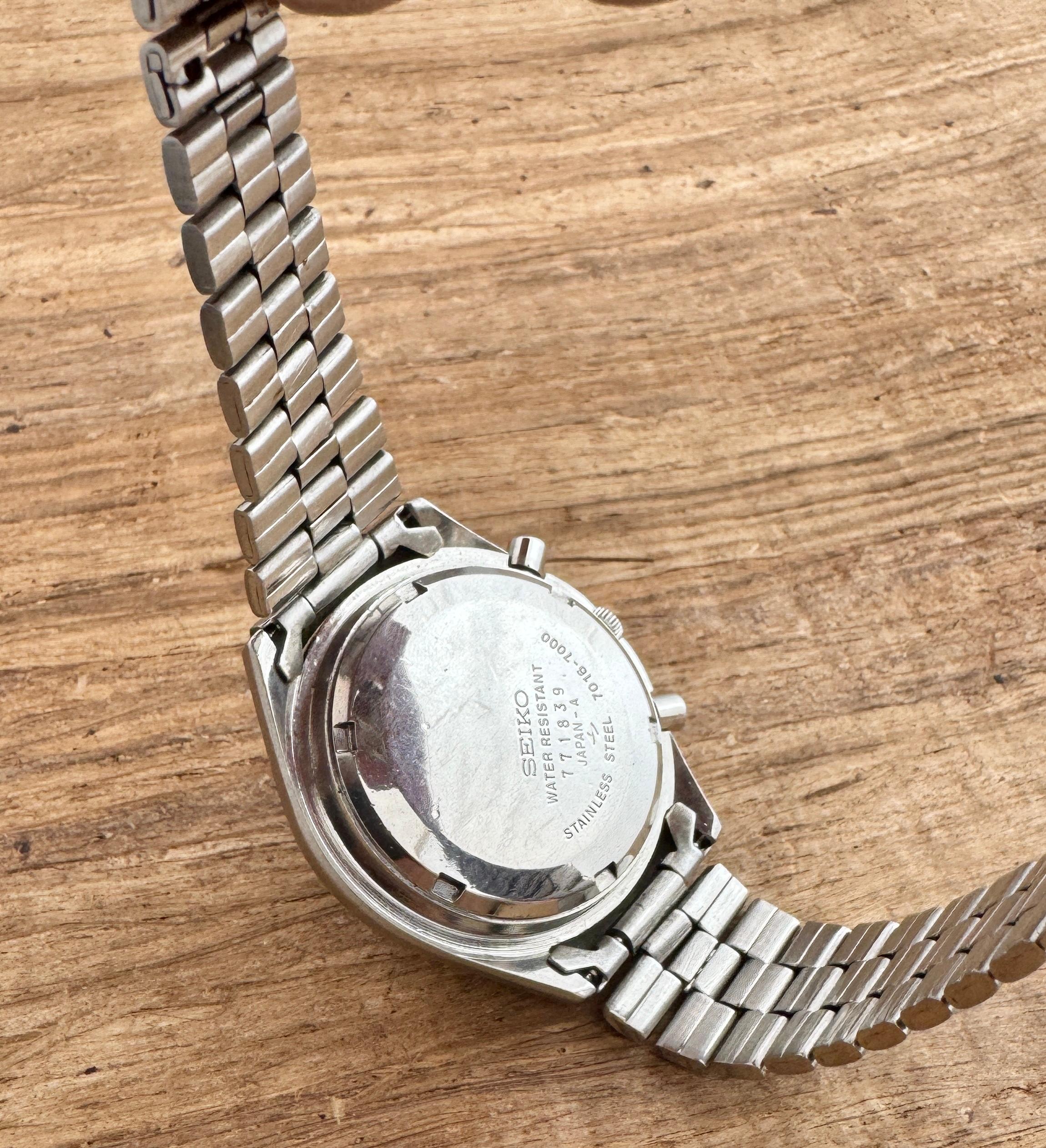 Seiko Chronographe Flyback Chronograph 7016-7000 Montre 6