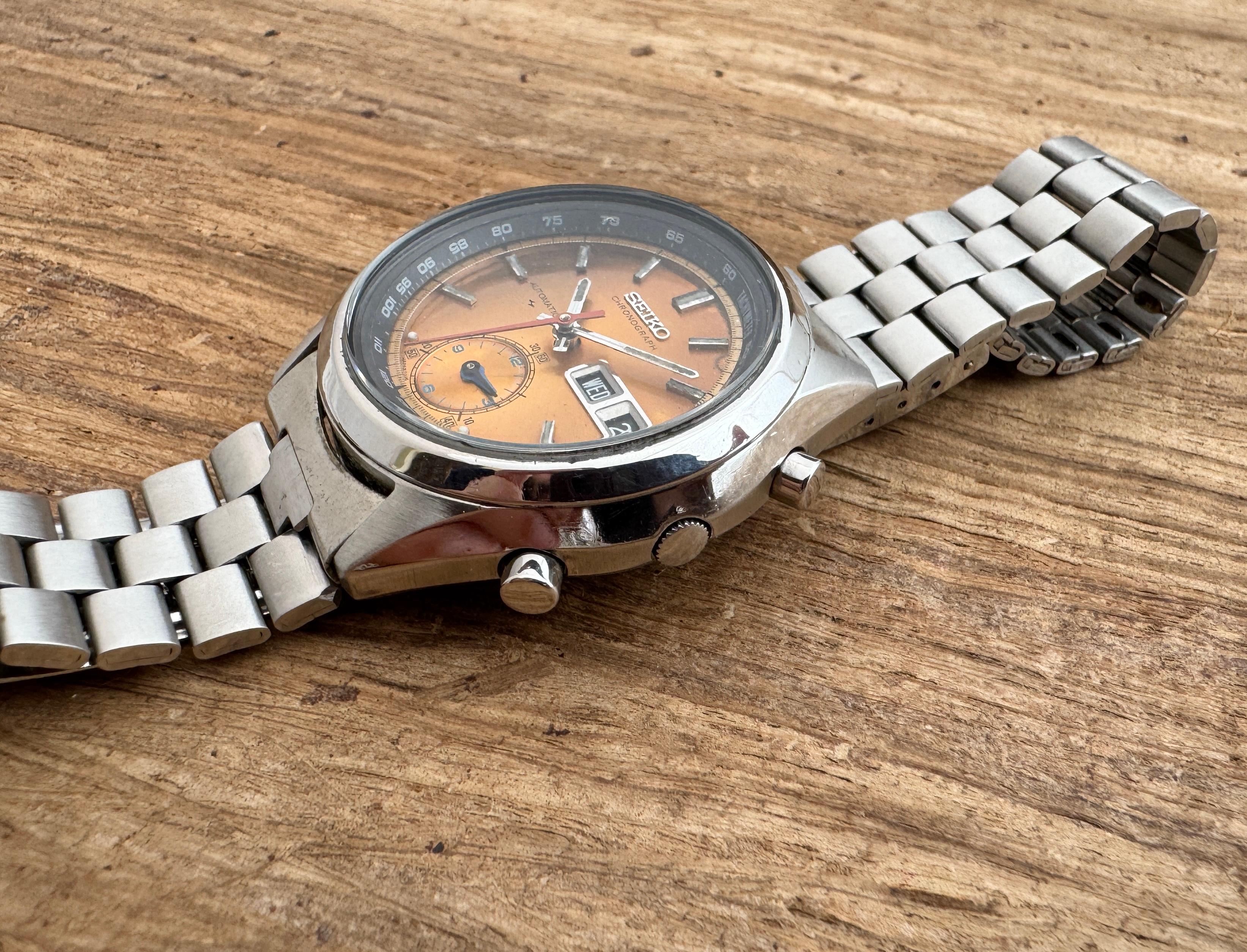 Seiko Chronographe Flyback Chronograph 7016-7000 Montre 7