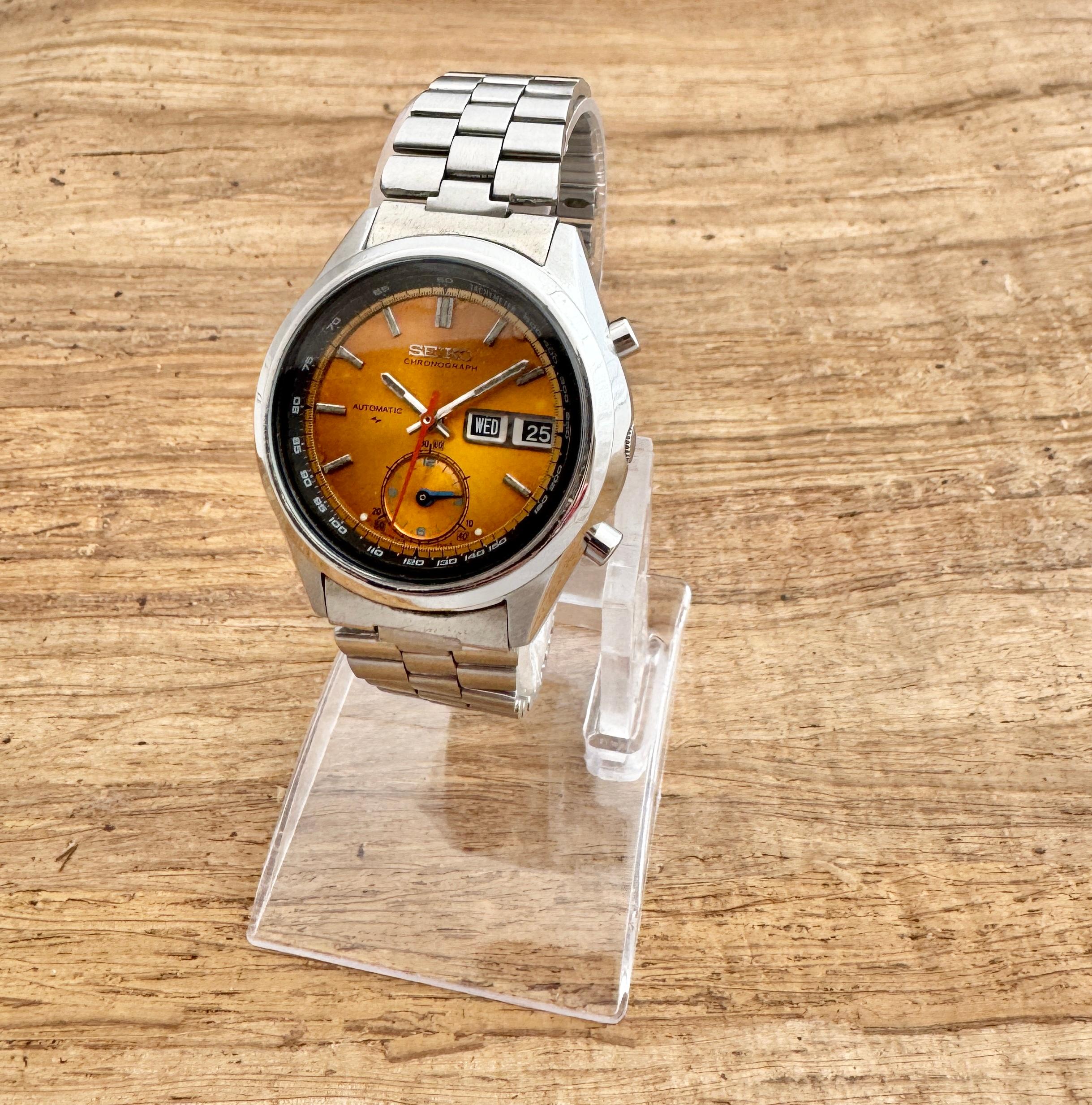 Seiko Chronographe Flyback Chronograph 7016-7000 Montre 9