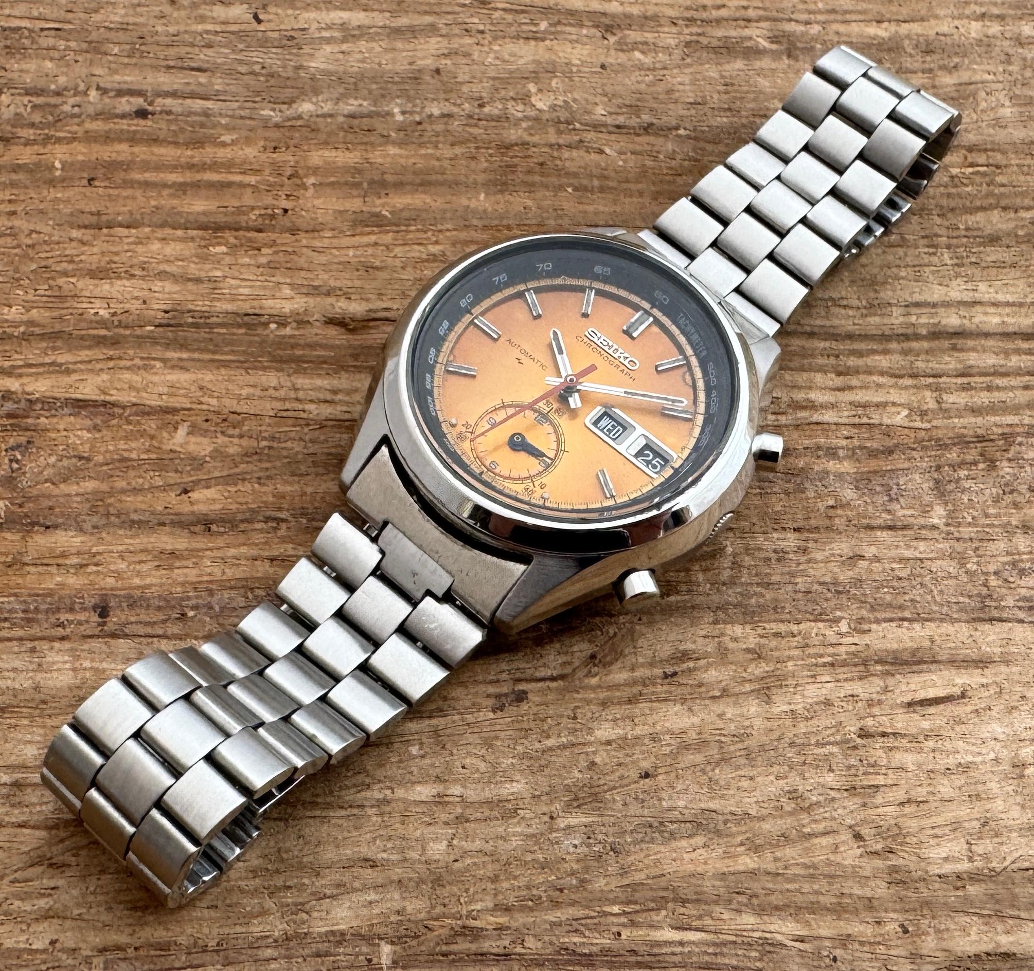 Seiko Chronographe Flyback Chronograph 7016-7000 Montre État moyen à Toronto, CA