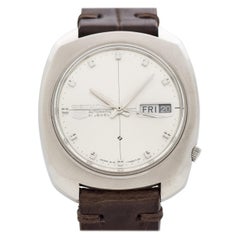 Edelstahl-Uhr Seiko Day-Date Reference 6119-7080, 1969