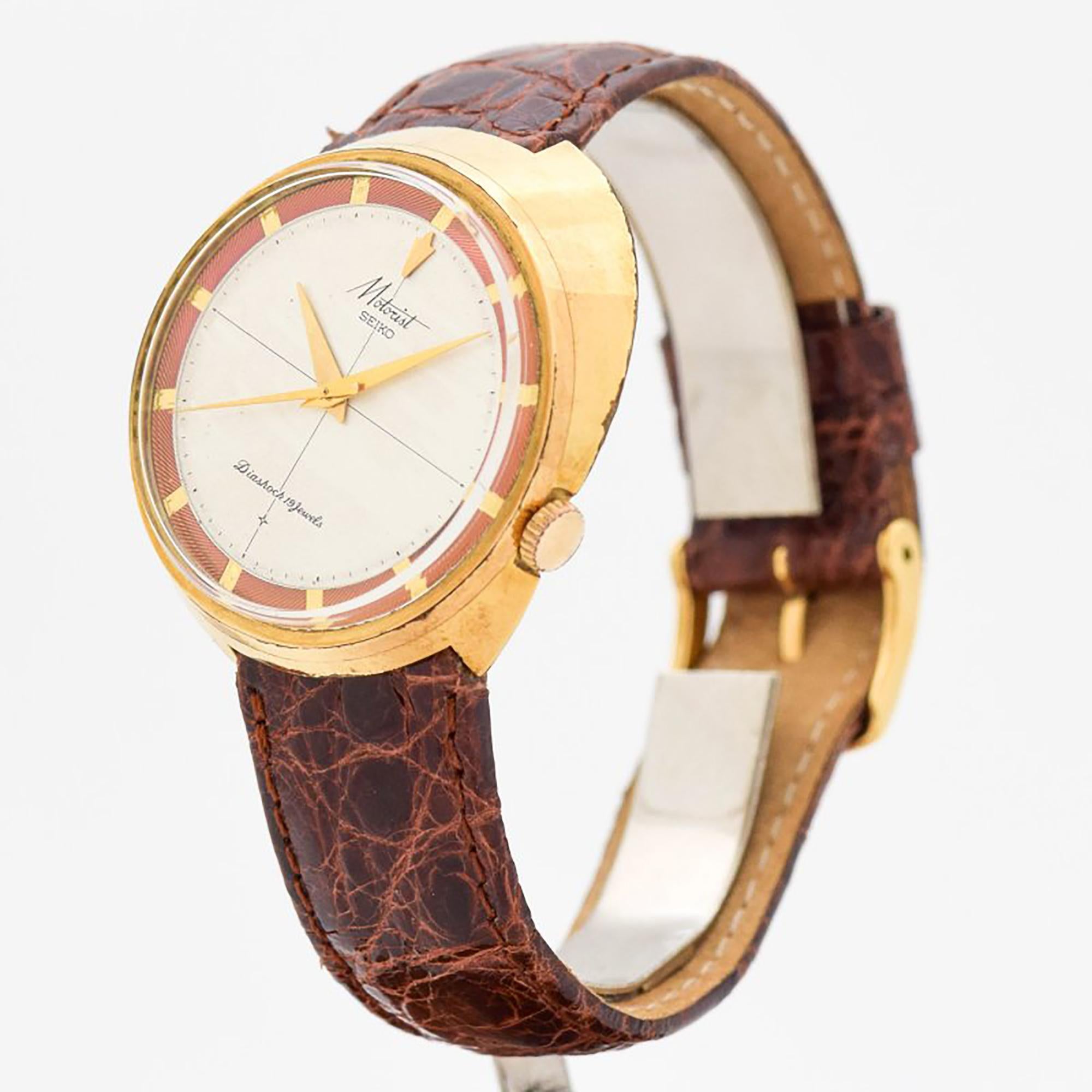 seiko motorist watch