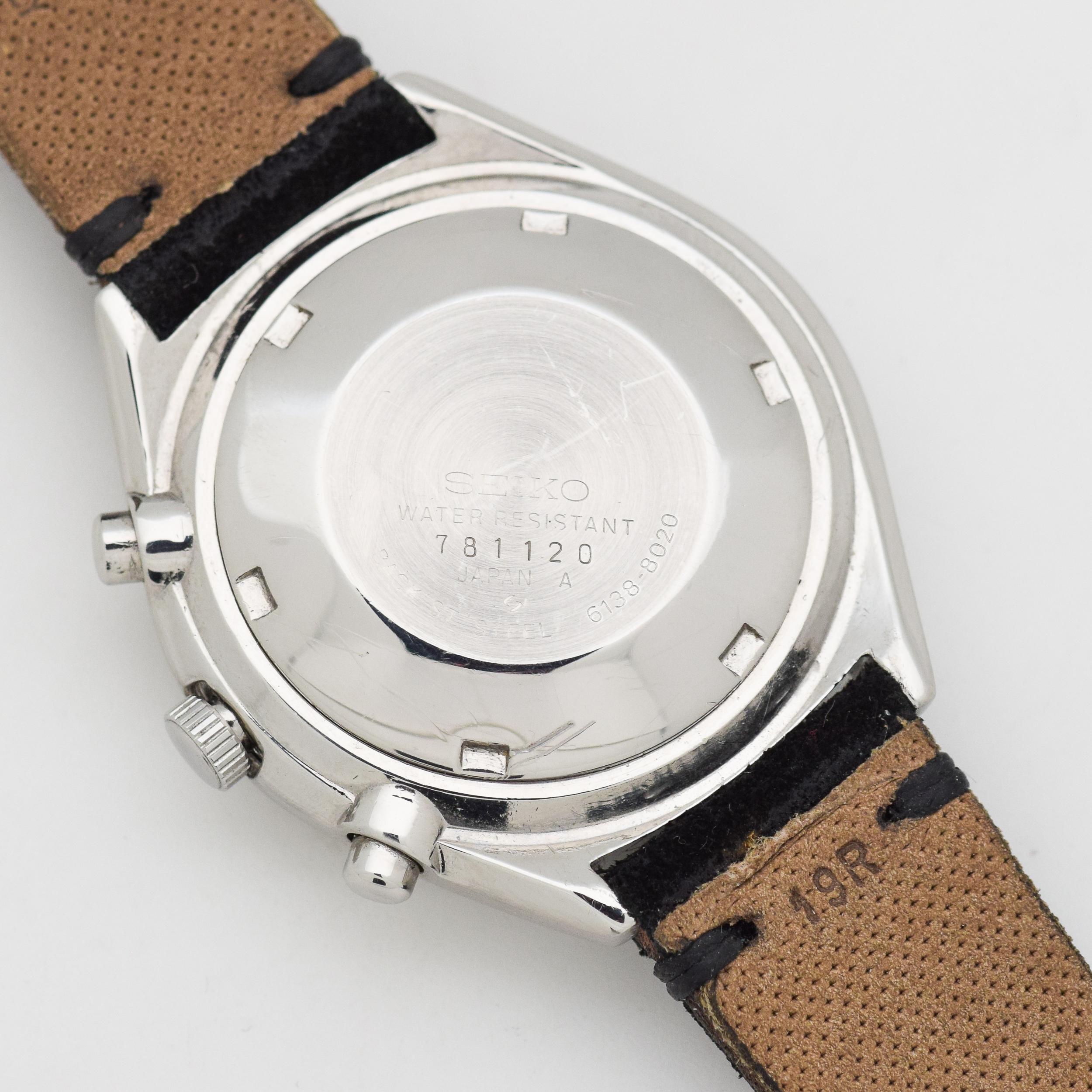 seiko panda chronograph vintage