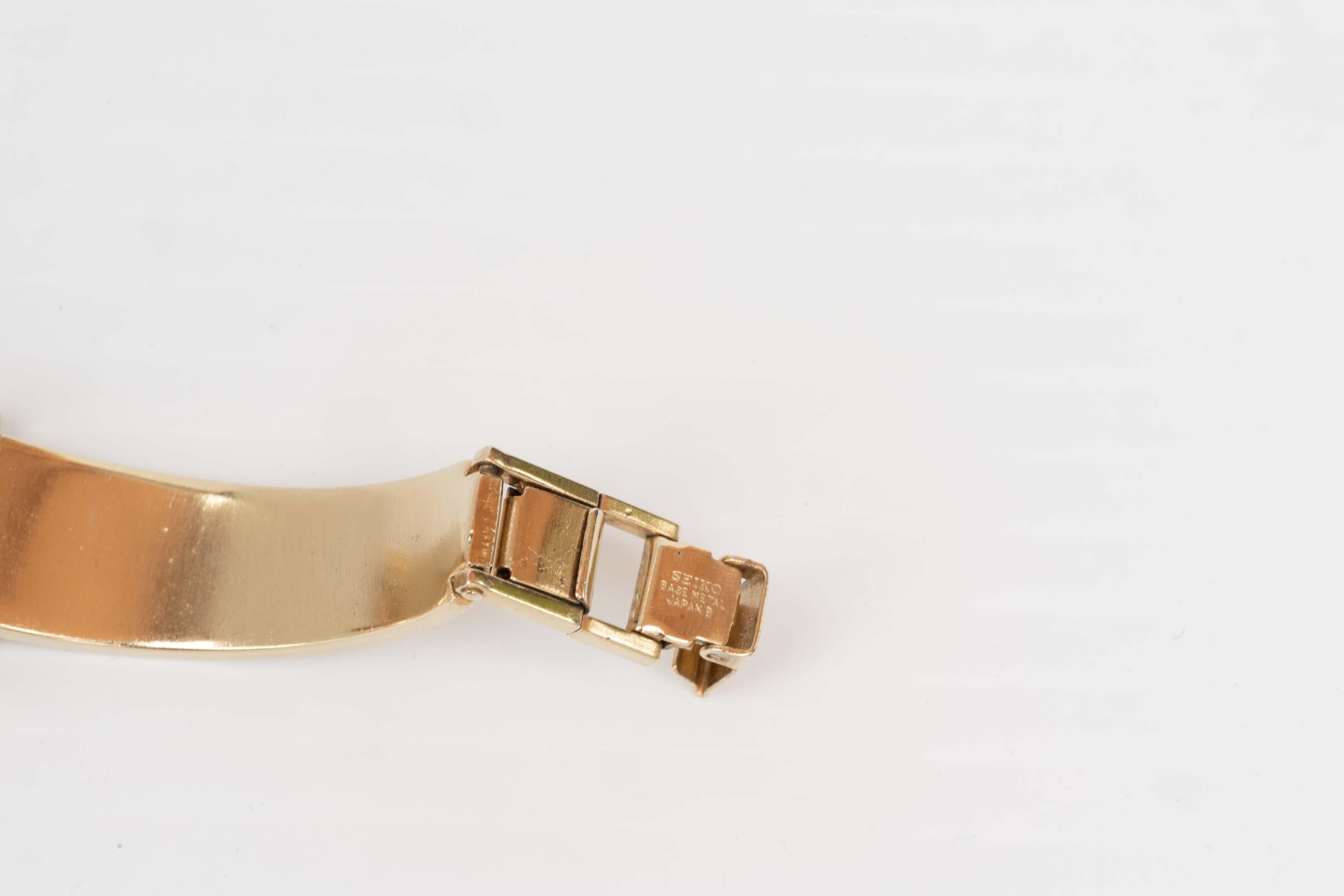 Seiko Montre mécanique rectangulaire vintage pour femme 11-8349 Pour femmes en vente