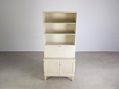 Vintage Sekretär Svante Skogh Bücherregal Schrank shabby Midcentury