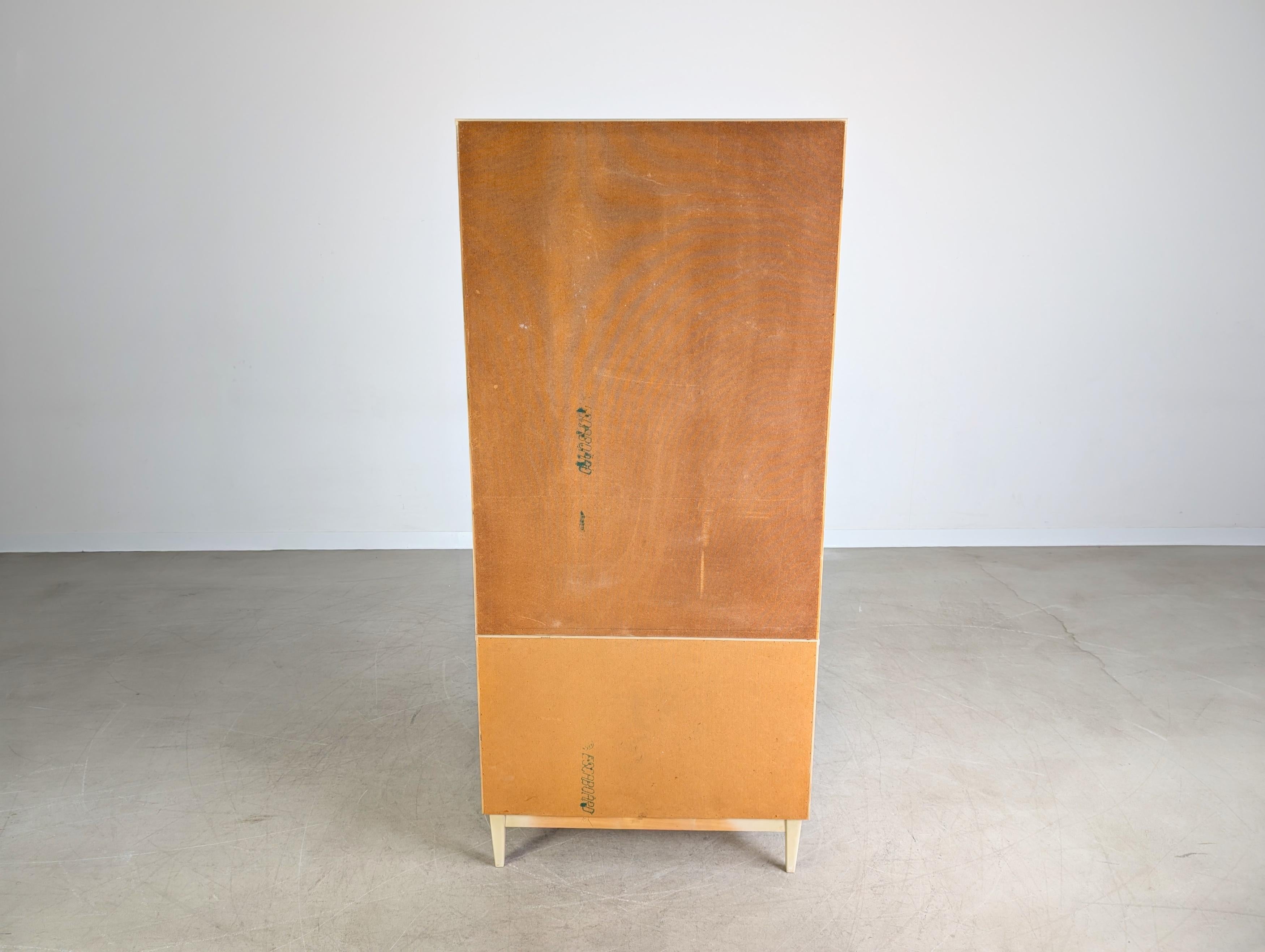 Vintage Sekretär Svante Skogh Bücherregal Schrank shabby Midcentury In condizioni buone in vendita a Berlin, DE