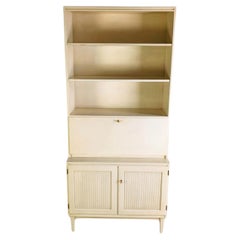 Vintage Sekretär Svante Skogh Bücherregal Schrank shabby Midcentury