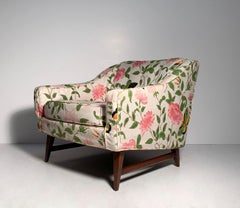 Vintage Selig Lounge Chair in Manner of Milo Baughman / Lawrence Peabody