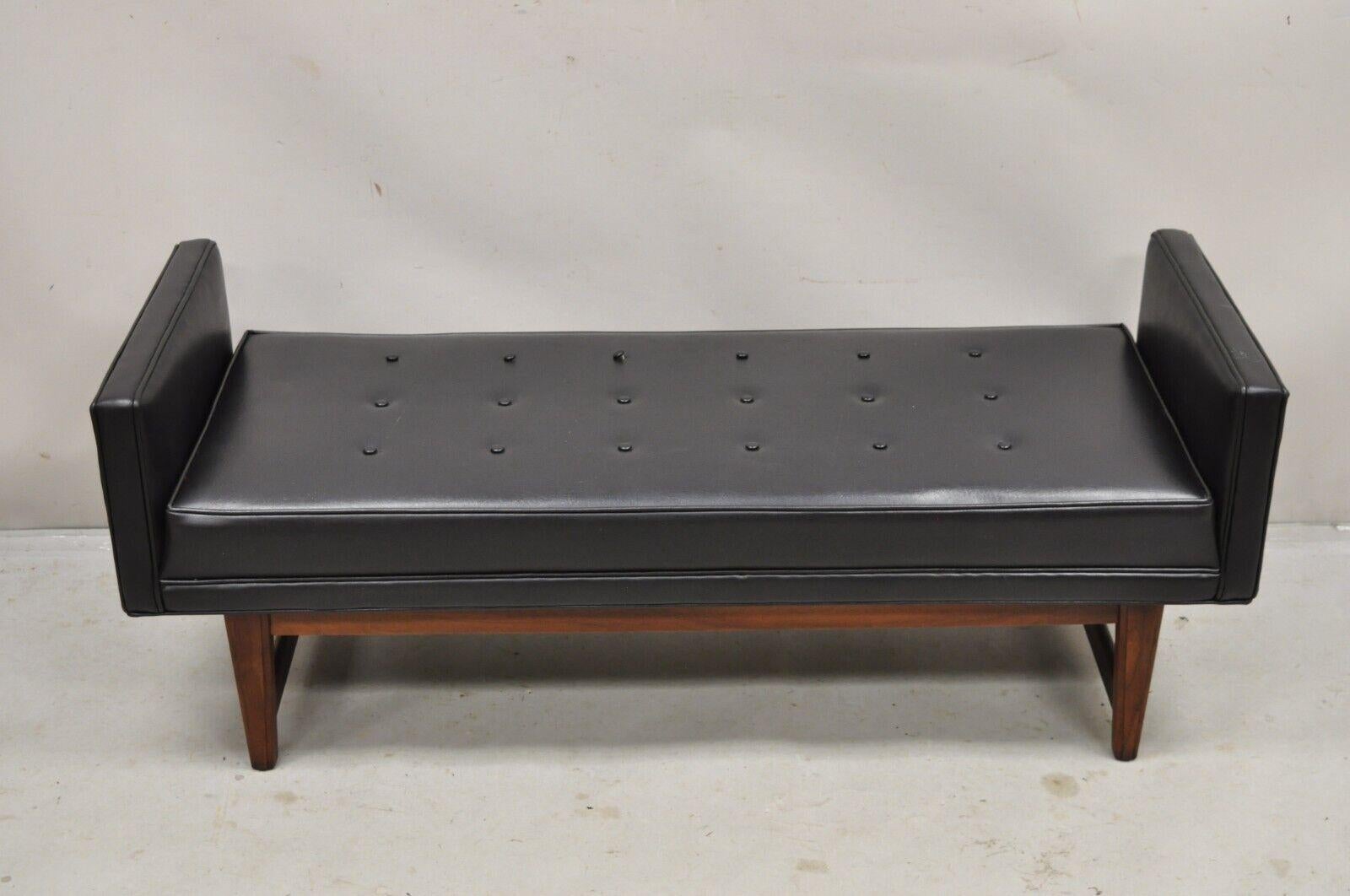vintage mid century modern bench