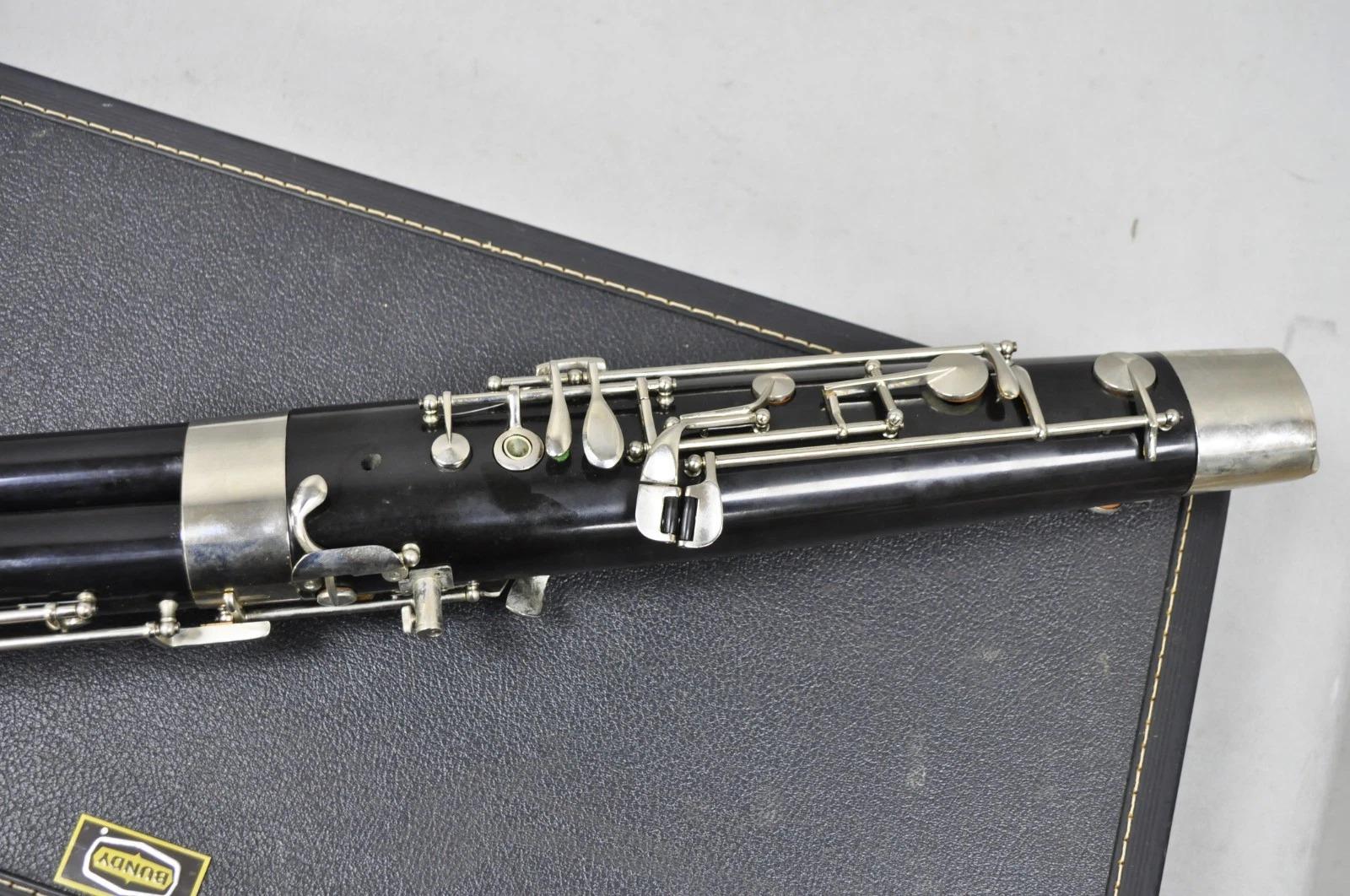 Fagotto Selmer Bundy 1432 Student Resonite d'epoca con custodia #2654 in vendita 6
