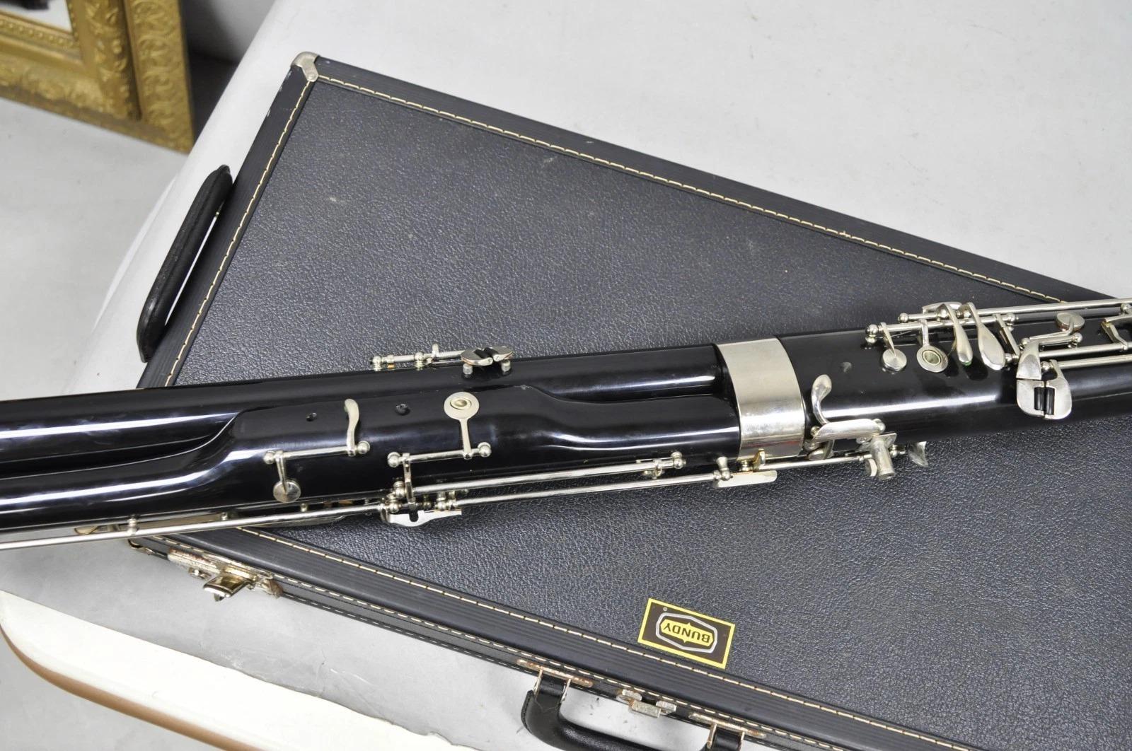 Fagotto Selmer Bundy 1432 Student Resonite d'epoca con custodia #2654 in vendita 7