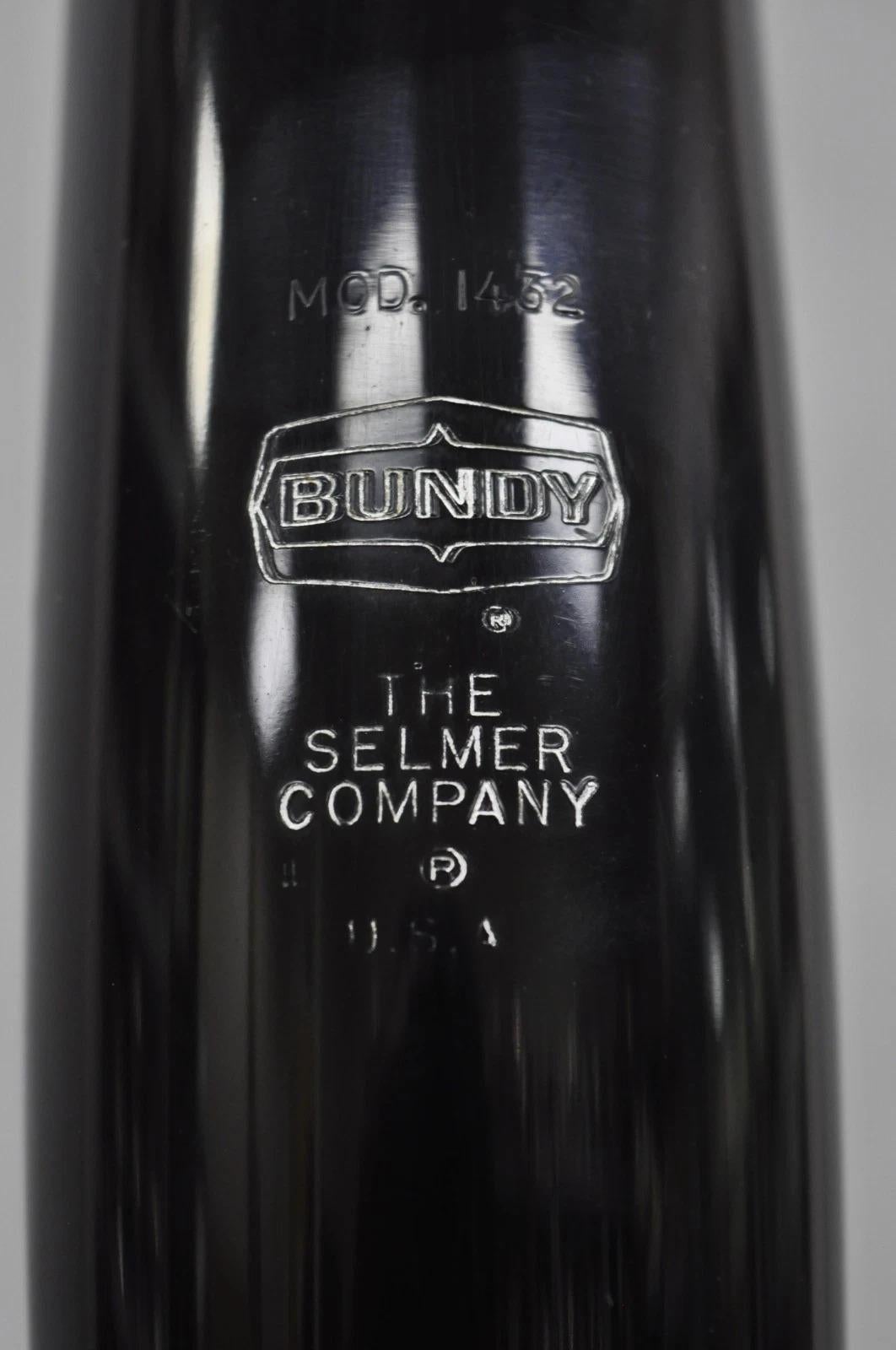 Plastica Fagotto Selmer Bundy 1432 Student Resonite d'epoca con custodia #2654 in vendita