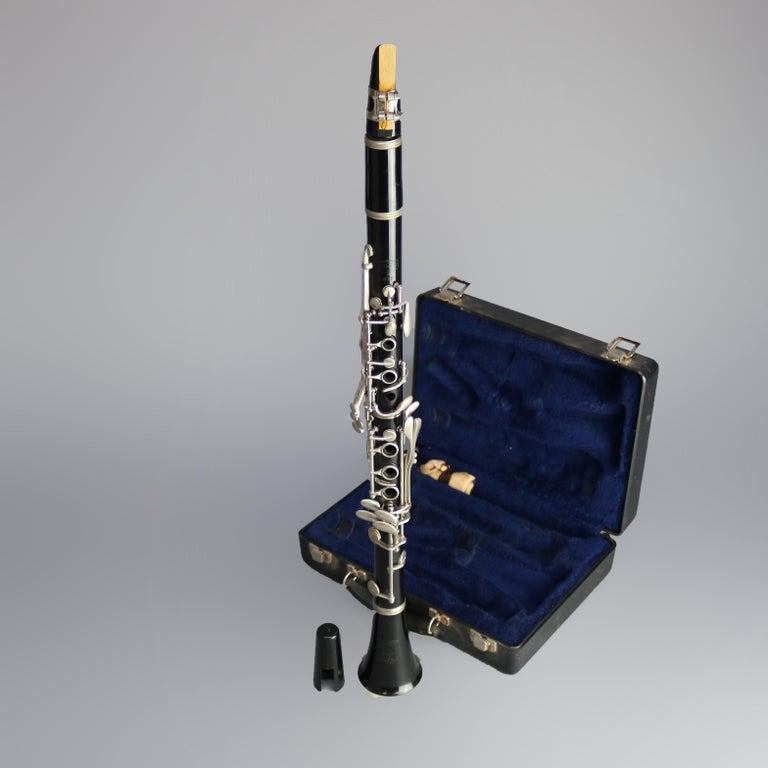 Vintage Selmer Bundy Resonite Ebonized and Nickel Plated and