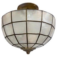 Vintage Semi Flush Light Fixture Vintage Semi Flush Light Fixture