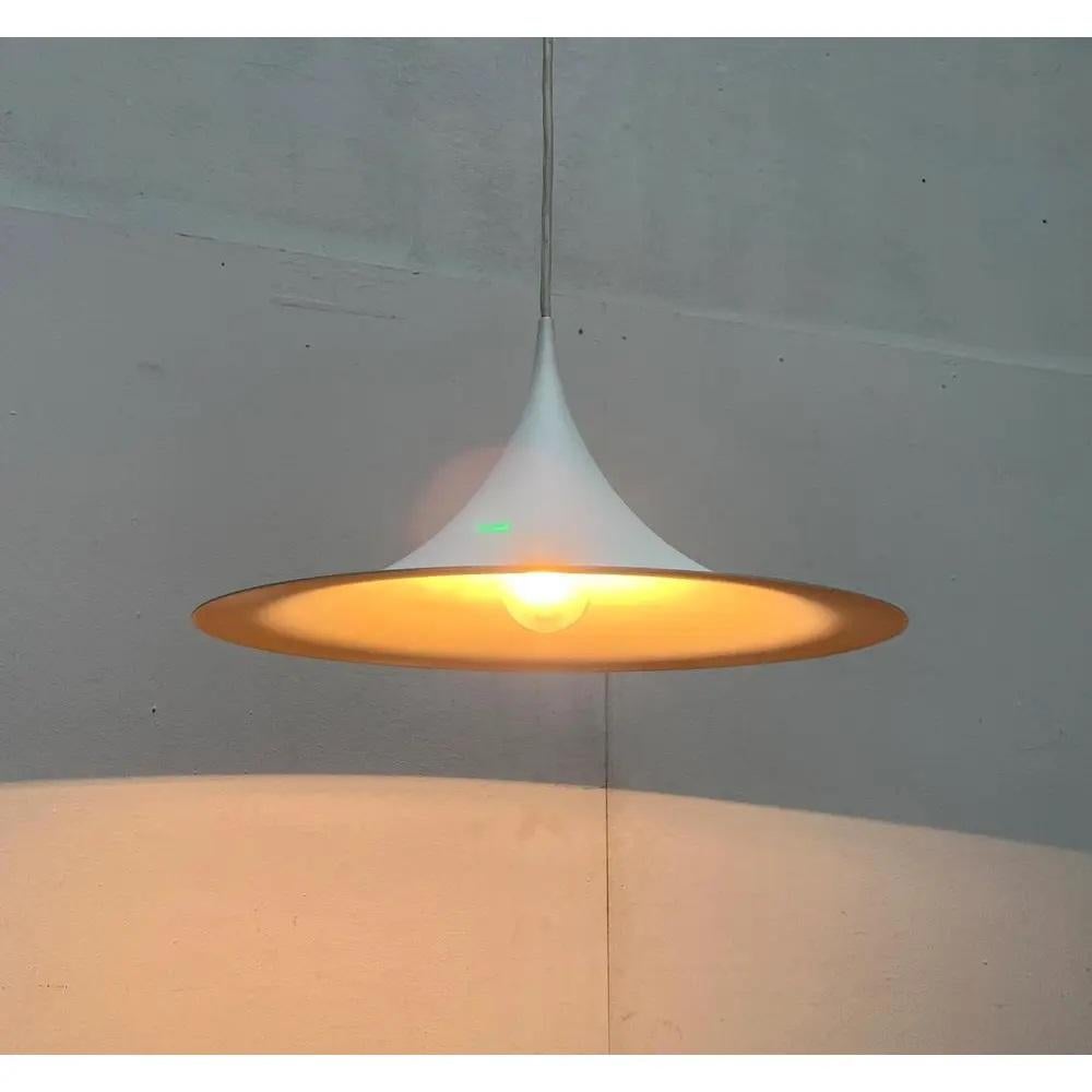 Lampada a semi sospensione vintage di Bondrup & Thorup per Fog & Mørup, anni '70 in vendita 5