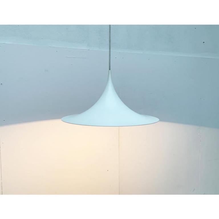 Vintage Semi Pendant Lamp by Bondrup & Thorup For Sale 7