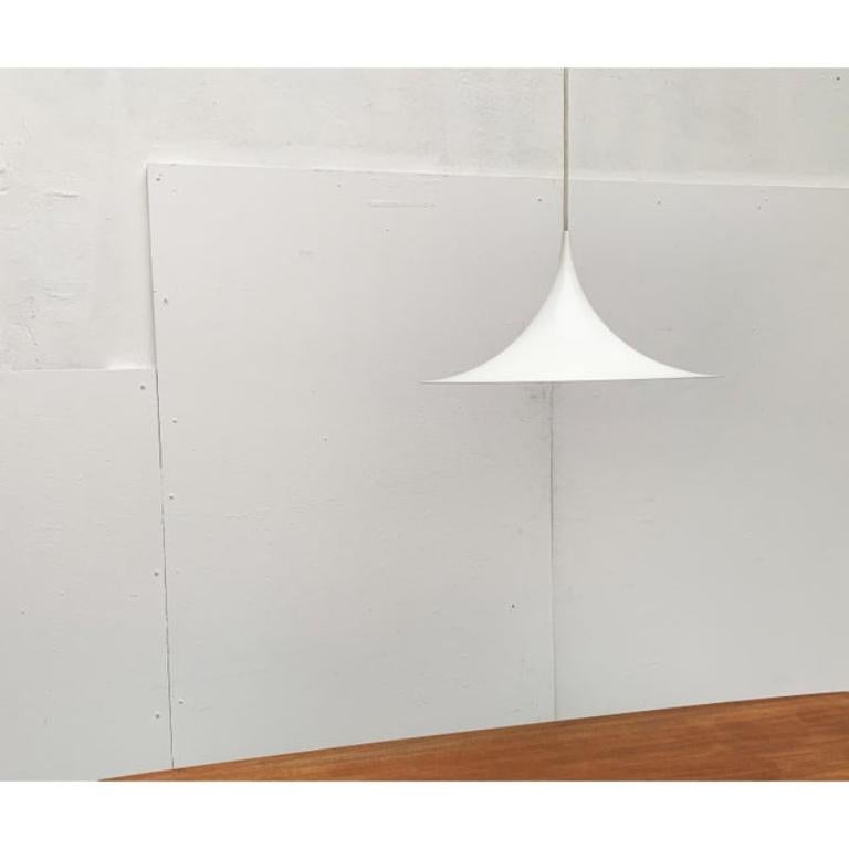 Vintage Semi Pendant Lamp by Bondrup & Thorup For Sale 3