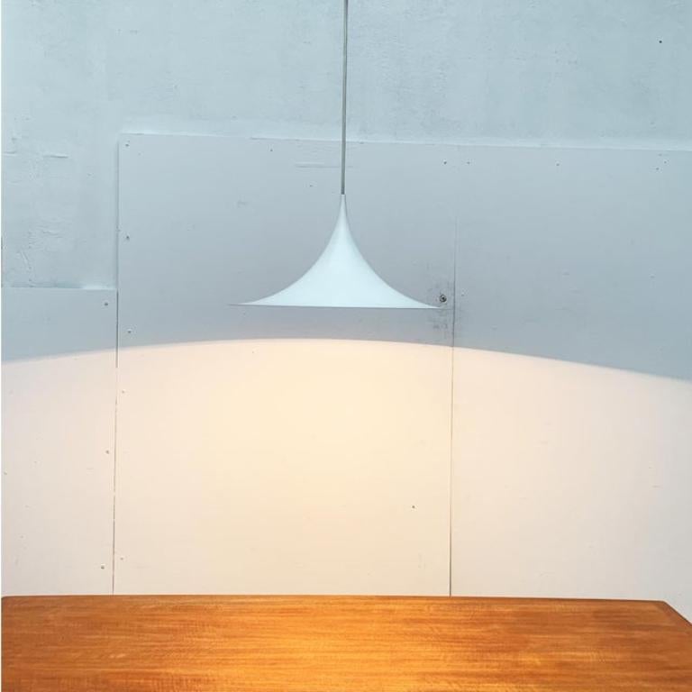 Vintage Semi Pendant Lamp by Bondrup & Thorup For Sale 4