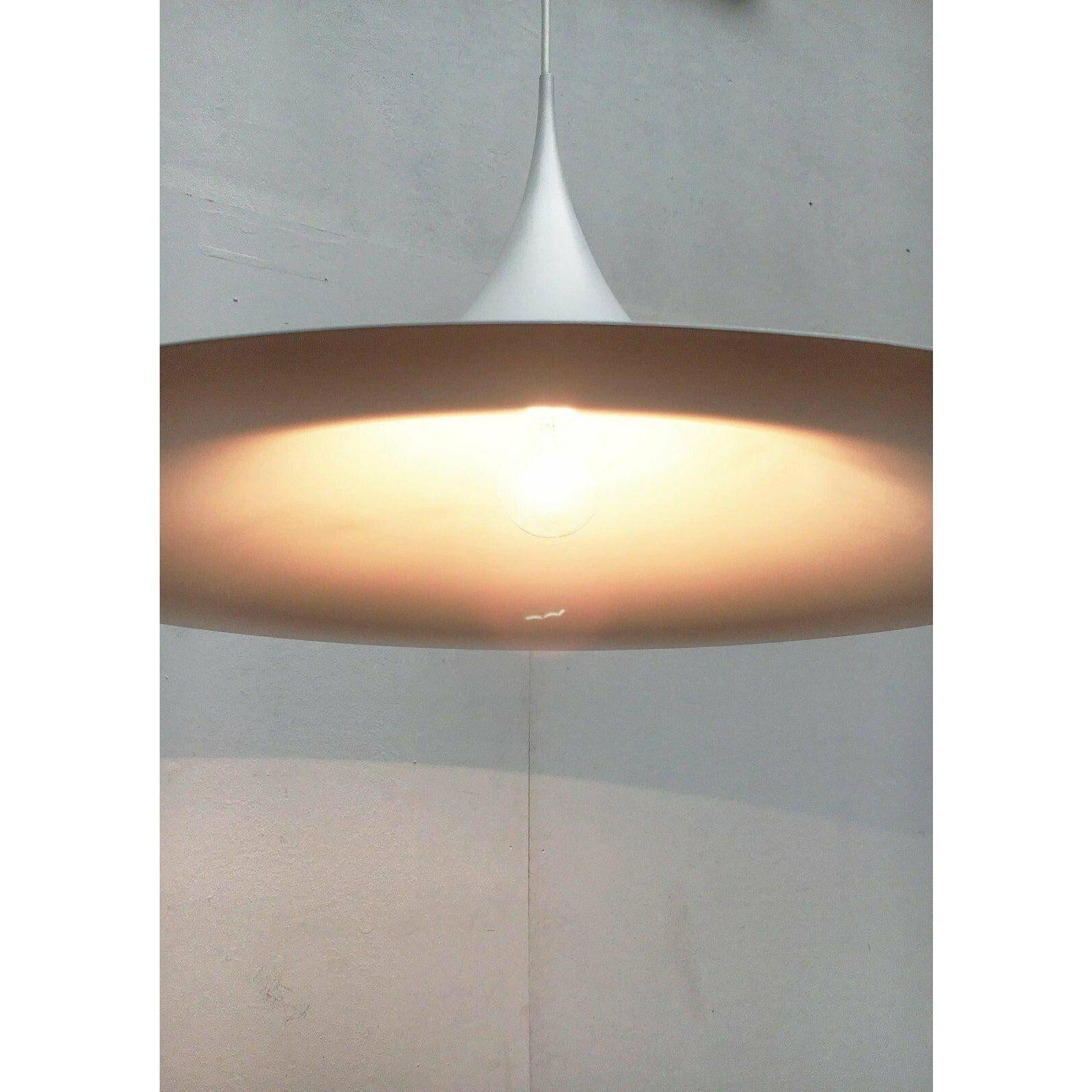 Lampada a sospensione semi vintage in bianco di Bondrup & Thorup per Fog & Mørup in vendita 3