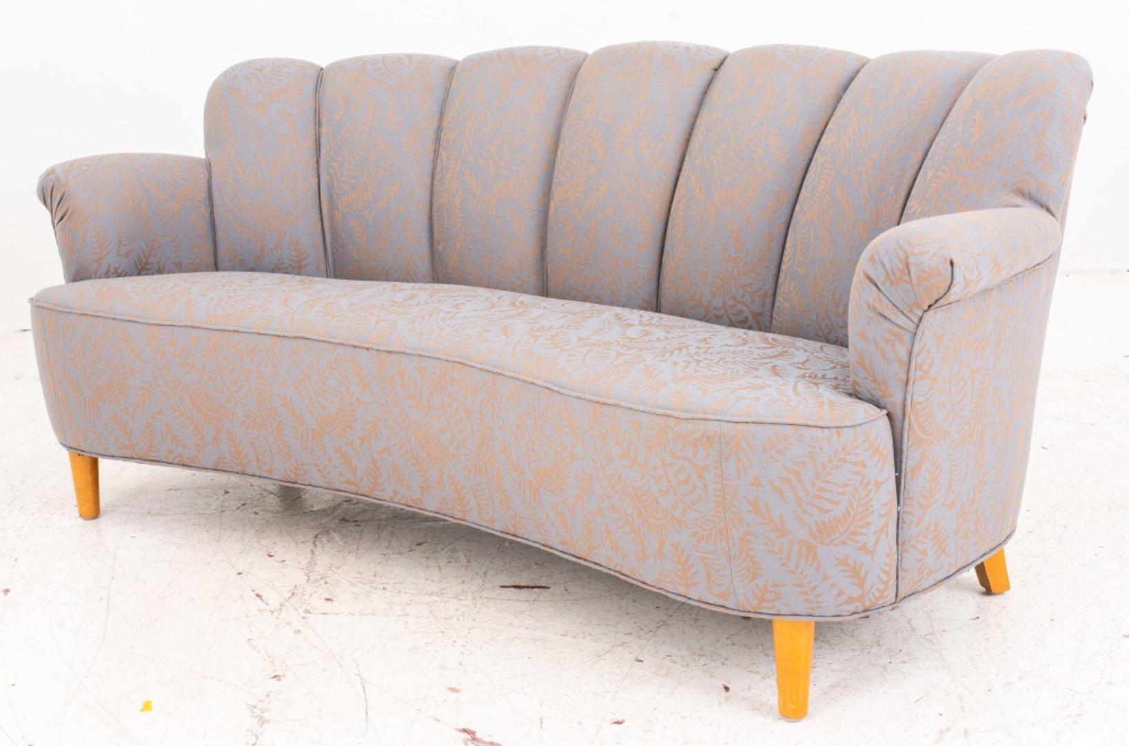 20th Century Vintage Semicircular Cocktail Sofa, 1960s For Sale