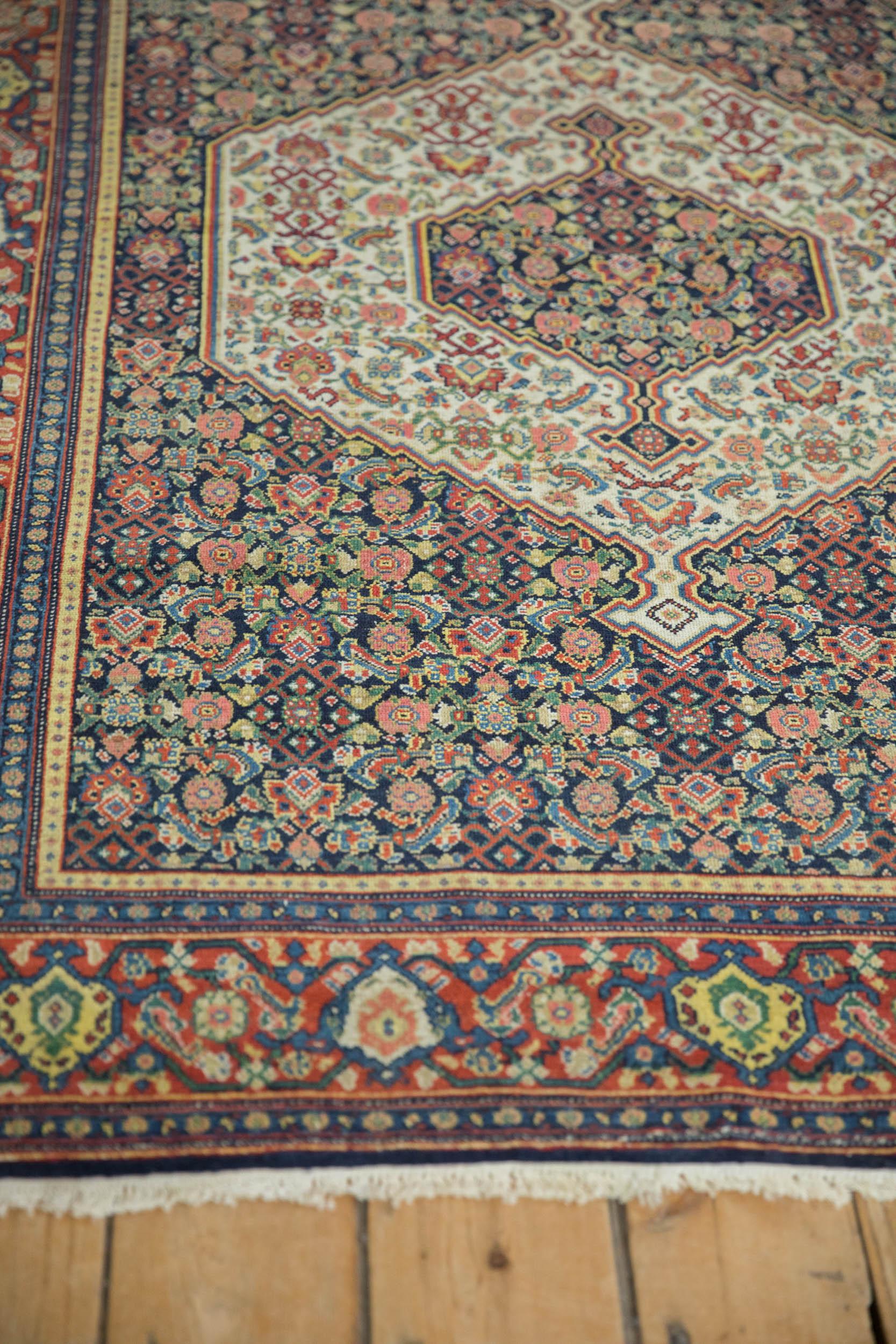 Noué à la main Tapis vintage Senneh en vente