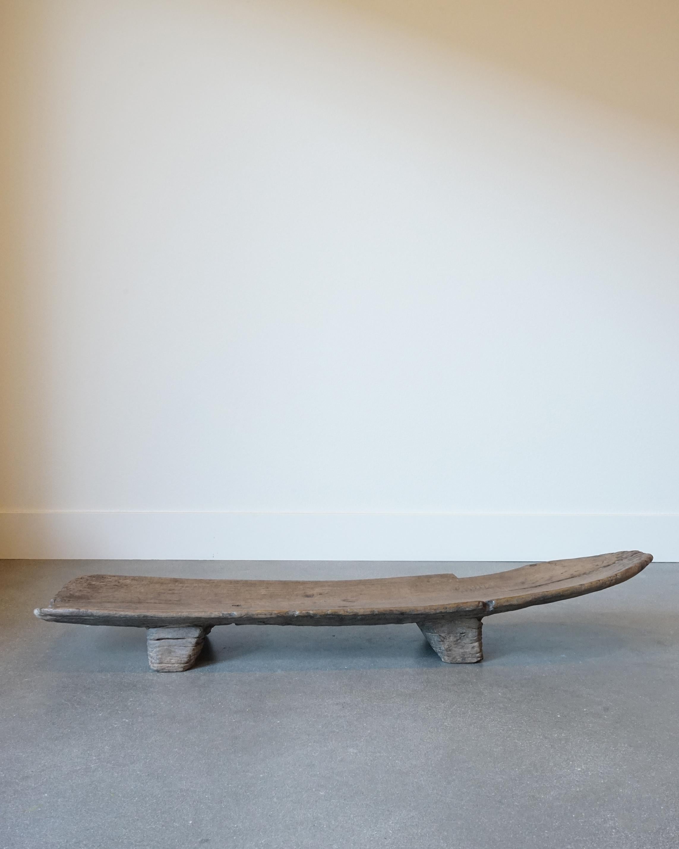 Vintage African Senufo long bench / table 

Incredible patina and age. 

Fully functional and stable. Makes an excellent coffee table, accent bench, daybed, etc. 

20th century.