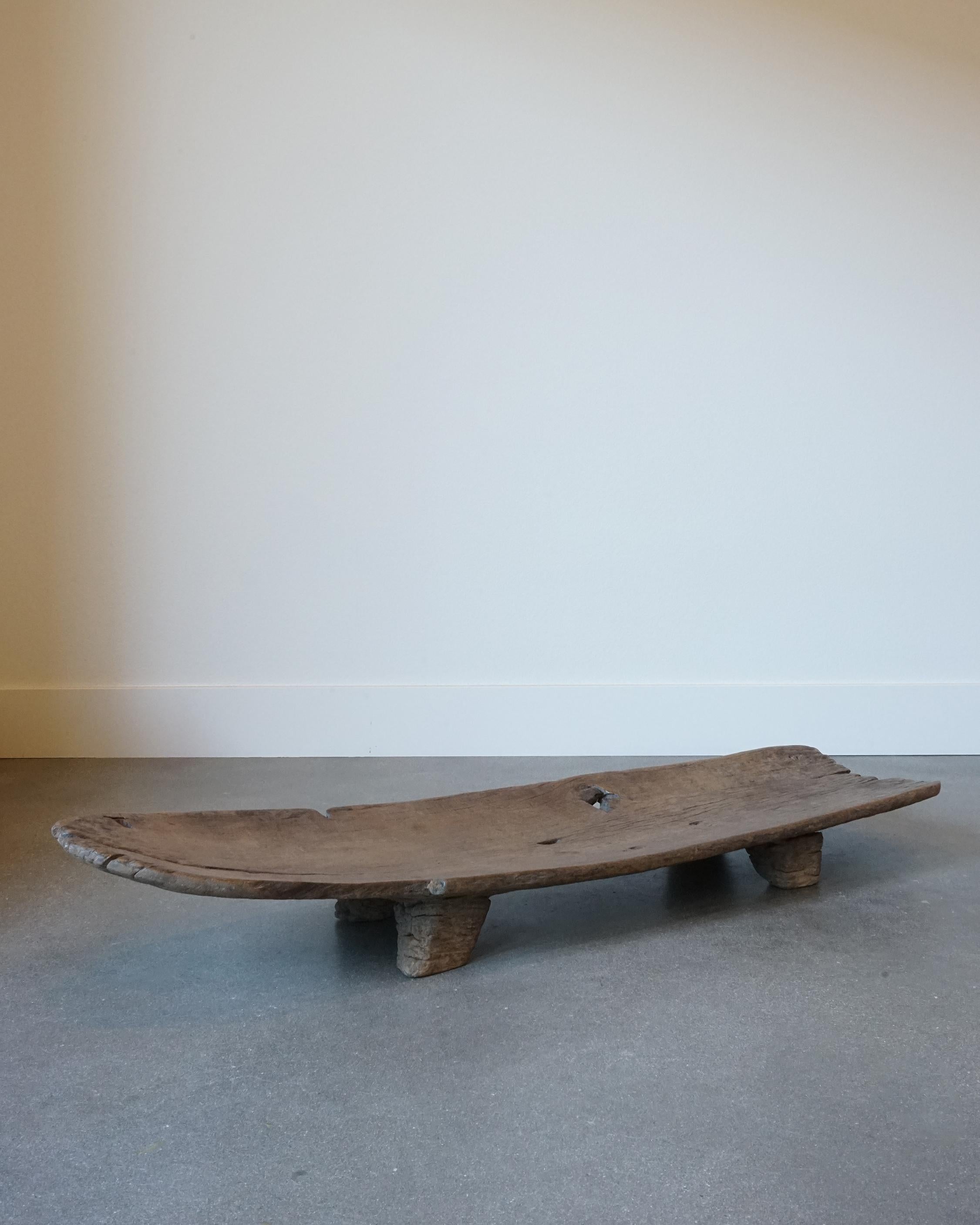 Wood Vintage Senufo African Gbanda Primitive Bench, Console Table, 20th Century