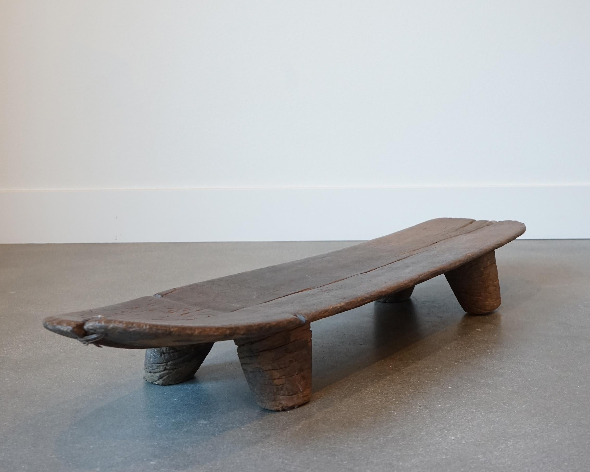 Vintage Senufo African Gbanda Primitive Bench, Console Table, 20th Century For Sale 1