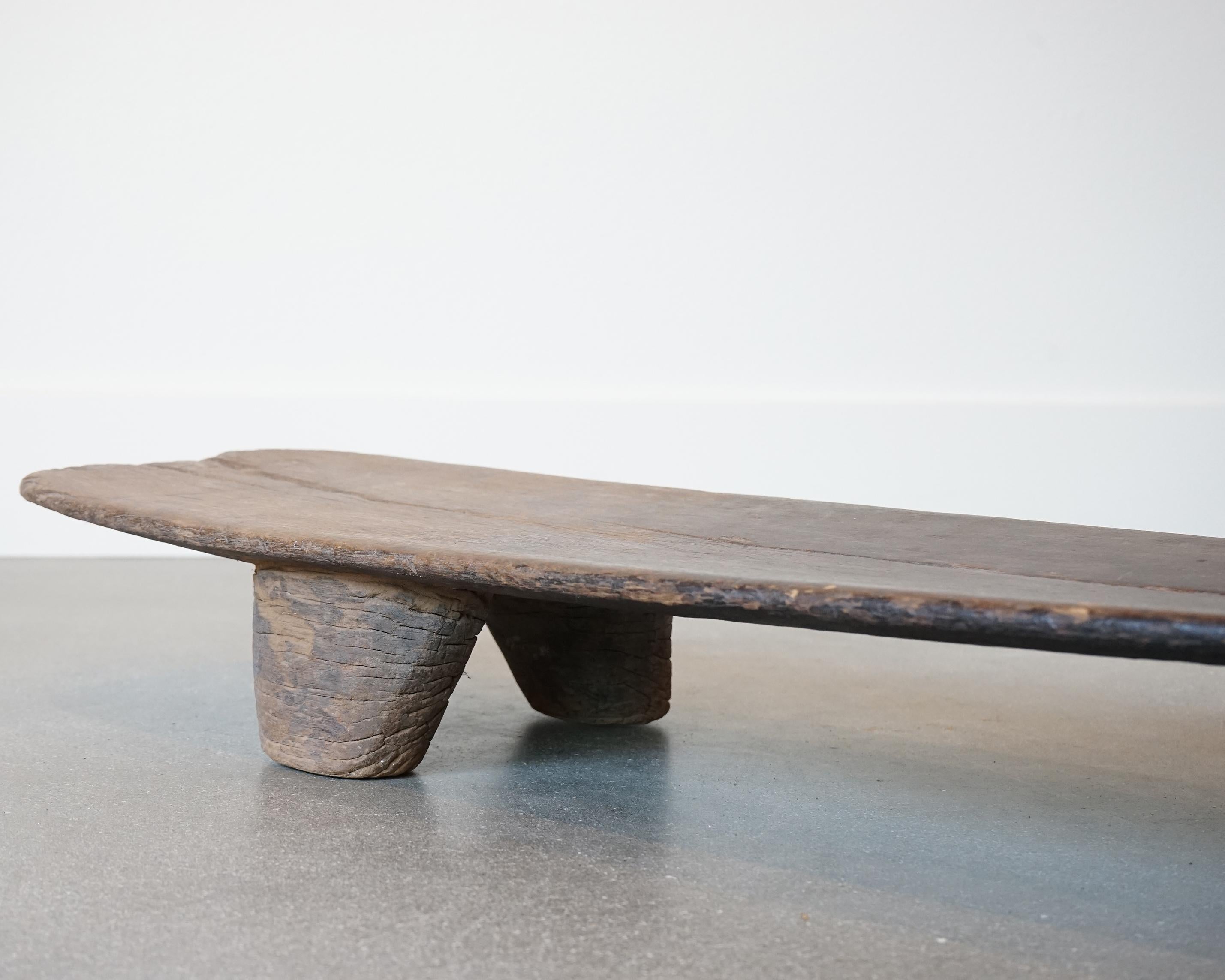 Vintage Senufo African Gbanda Primitive Bench, Console Table, 20th Century In Good Condition For Sale In Los Angeles, CA