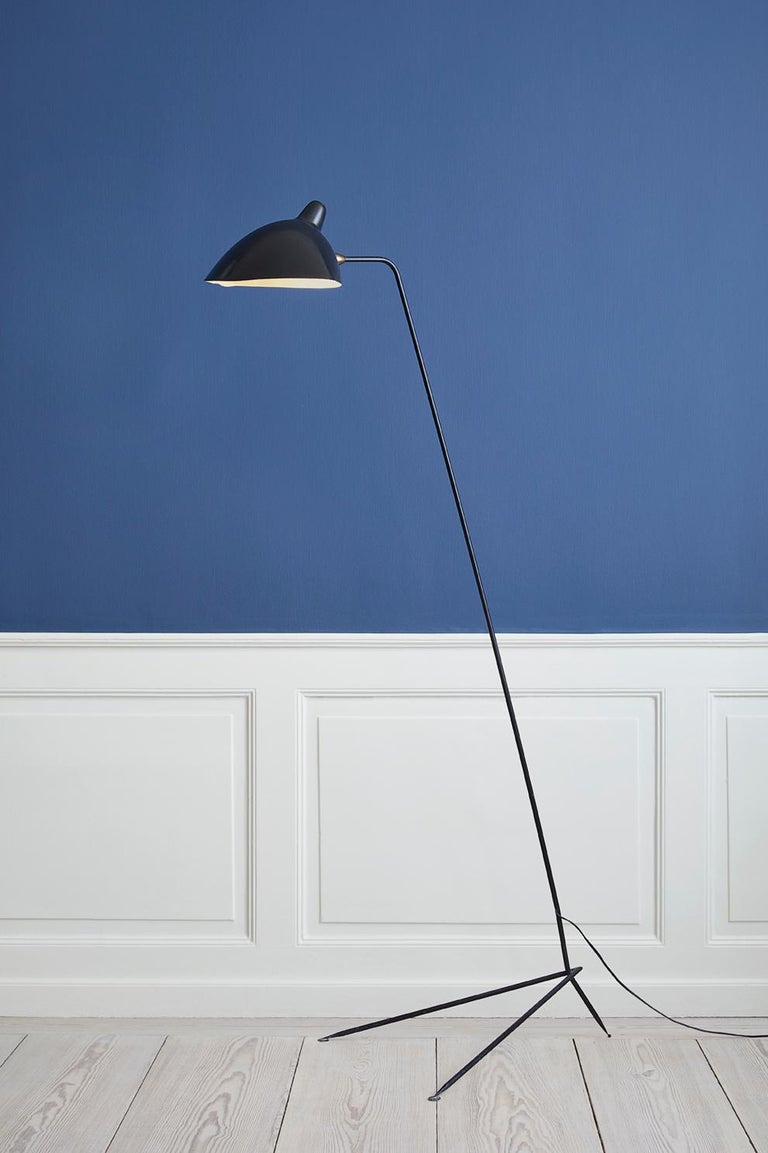 Vintage Serge Mouille Floor Lamp For Sale at 1stdibs