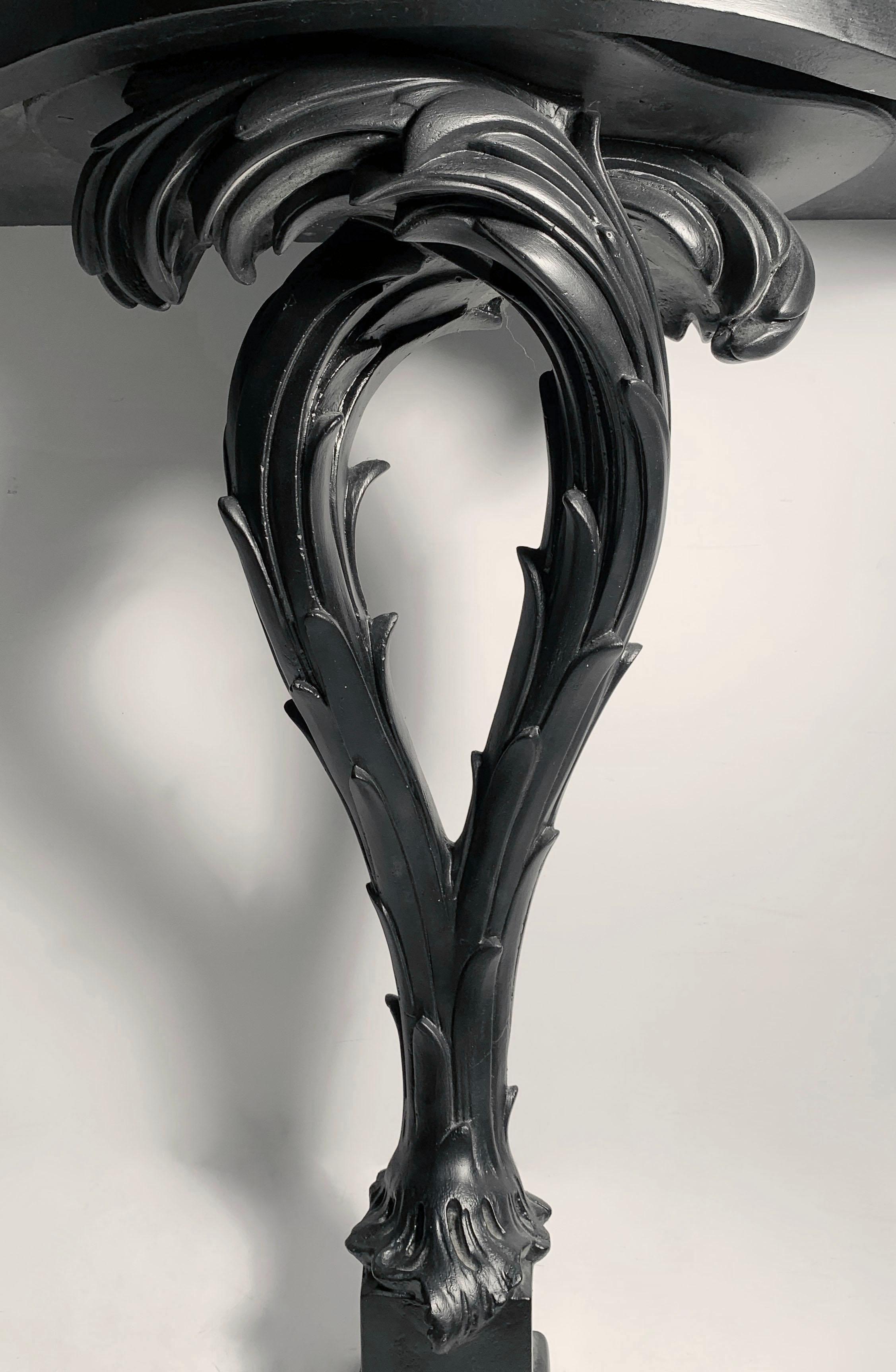 Vintage Serge Roche Designer Palm Console For Sale 11