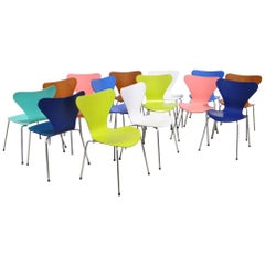 Vintage Series 7 Chair by Arne Jacobsen for Fritz Hansen