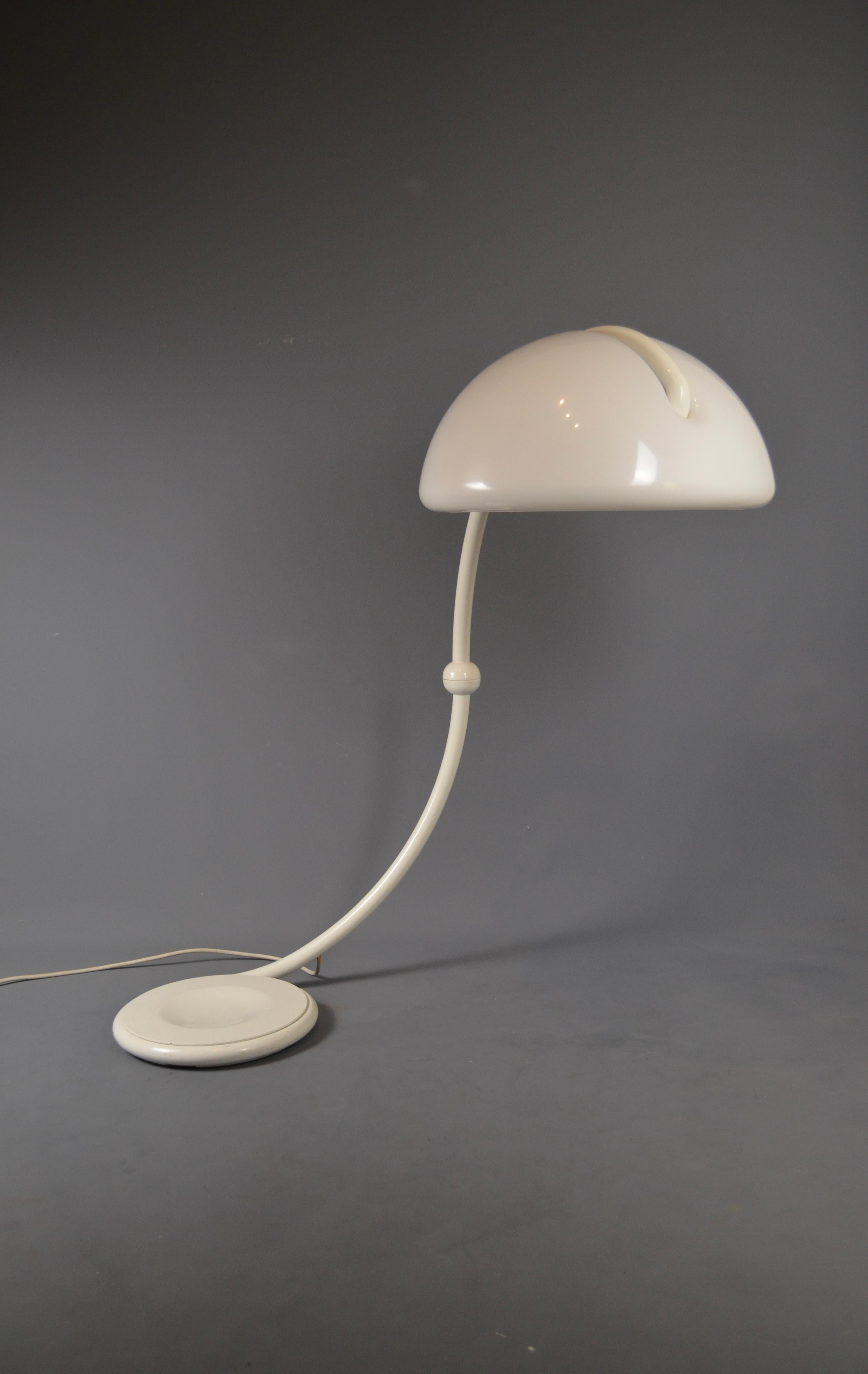 Vintage Serpente floor lamp by Martinelli For Sale 8