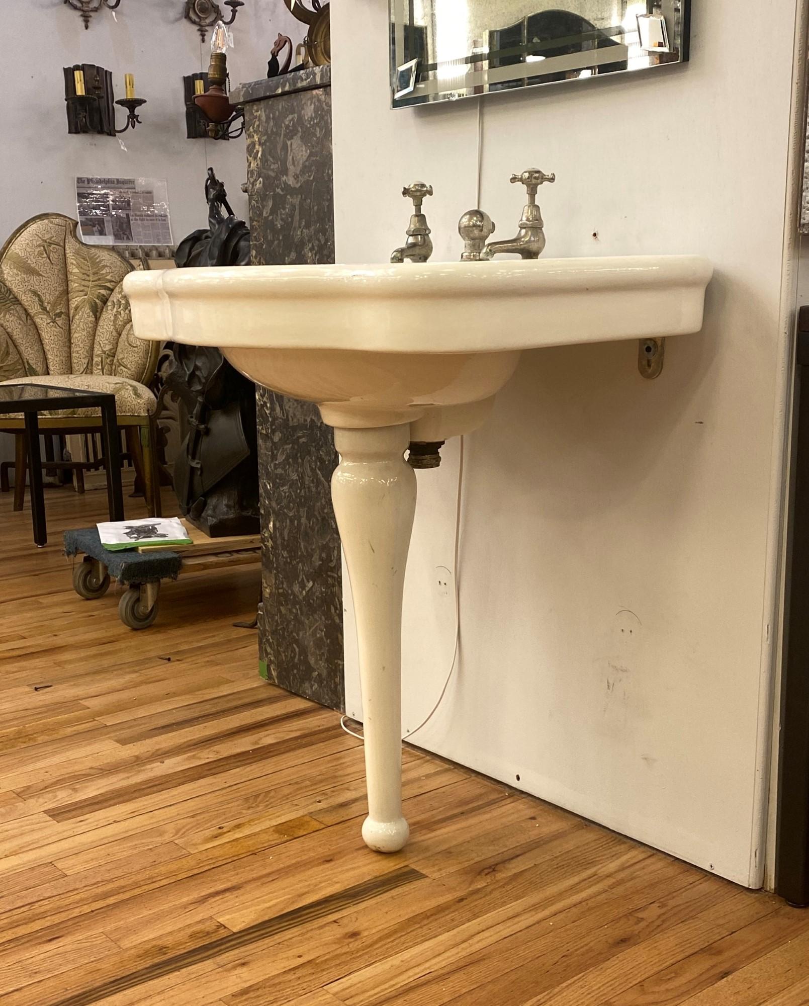 vintage kitchen sink with legs