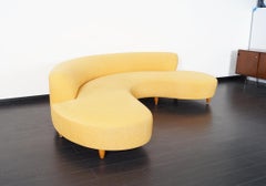 Canapé "Serpentine" vintage