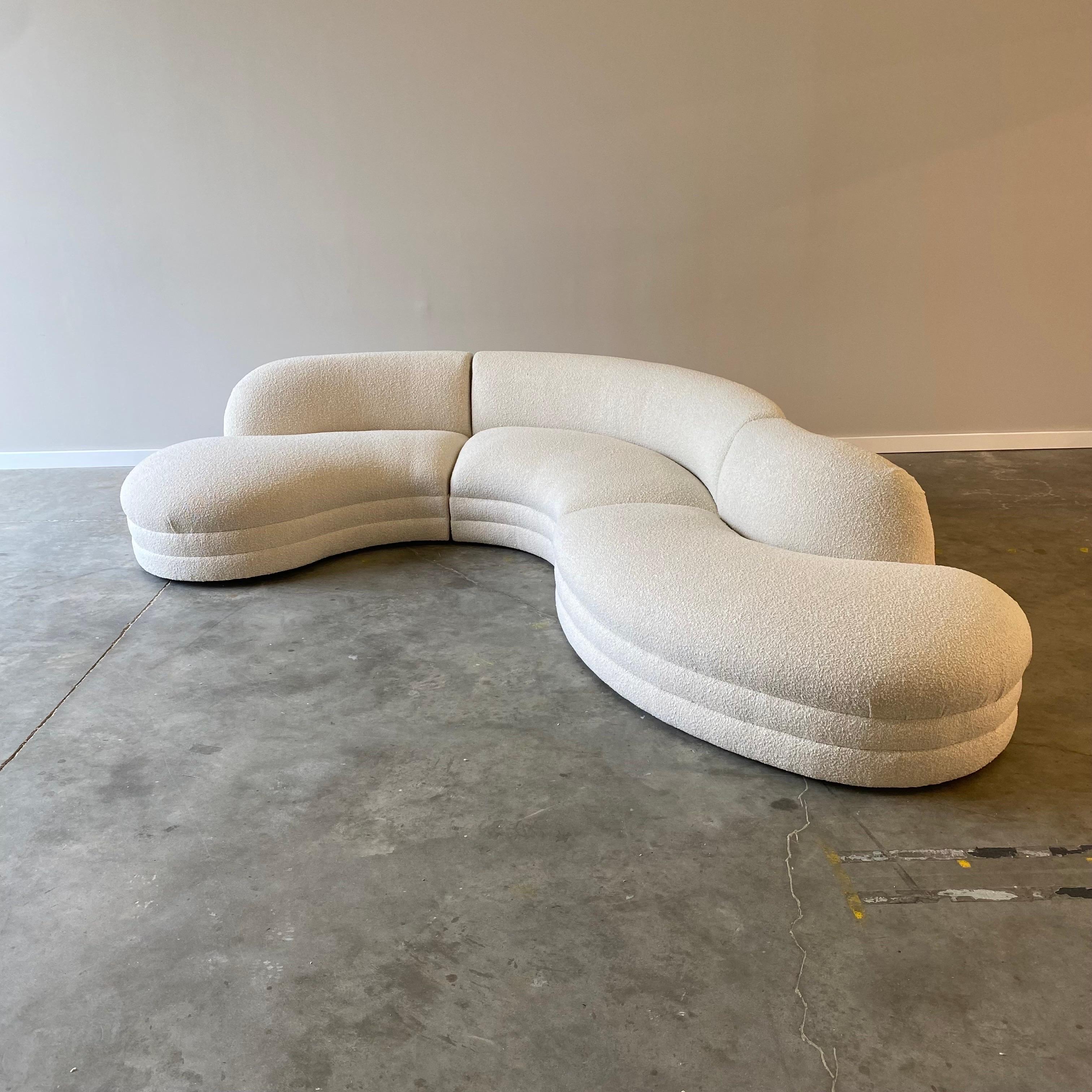 Serpentinen-Sofa (Moderne der Mitte des Jahrhunderts) im Angebot
