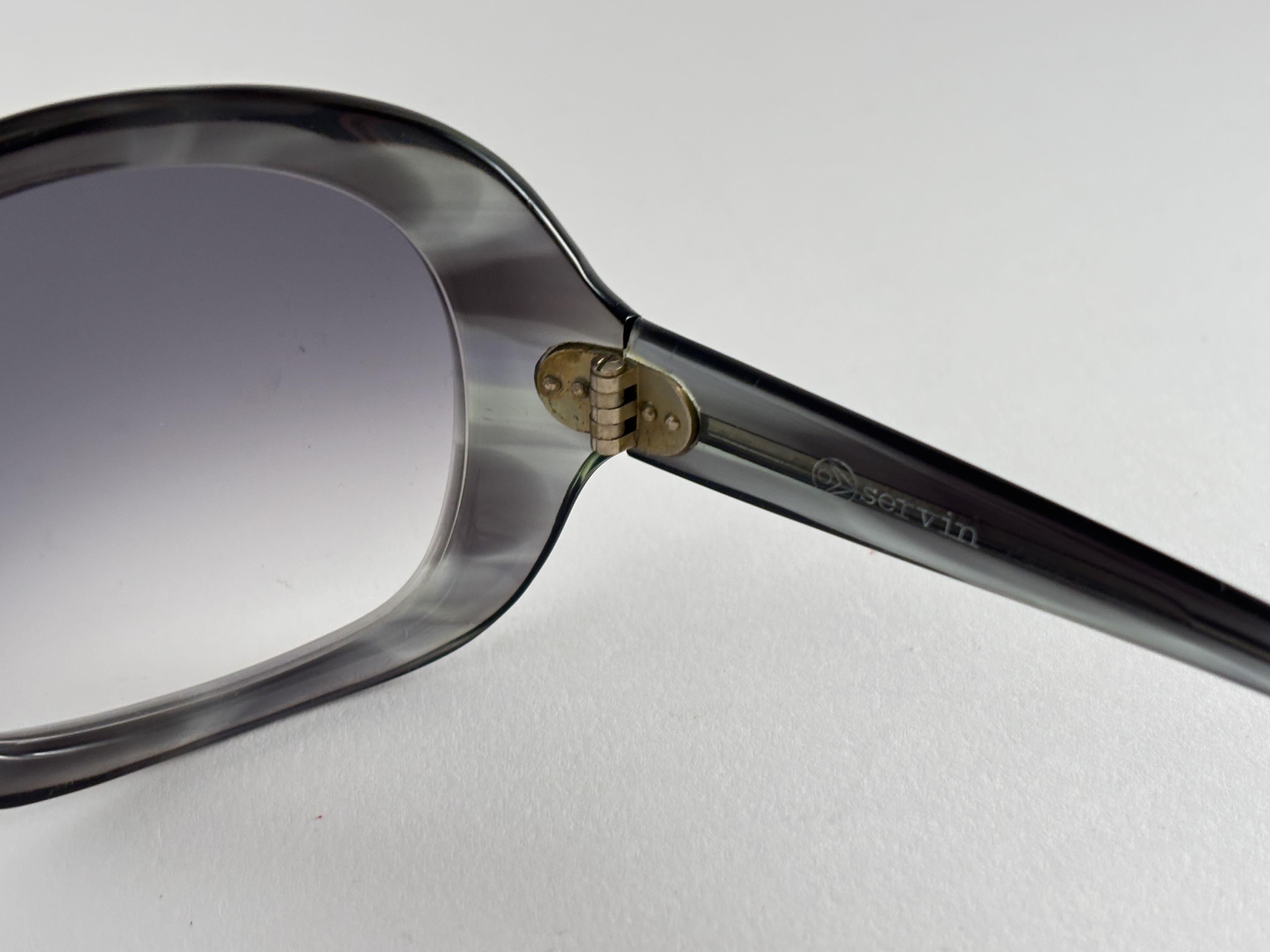 Vintage Servin Sena Übergroße 1970er Sonnenbrille Made in Spain im Angebot 1