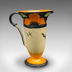 Vintage Serving Jug, English, Ceramic Pourer, Art Deco, Early 20th Century, 1930