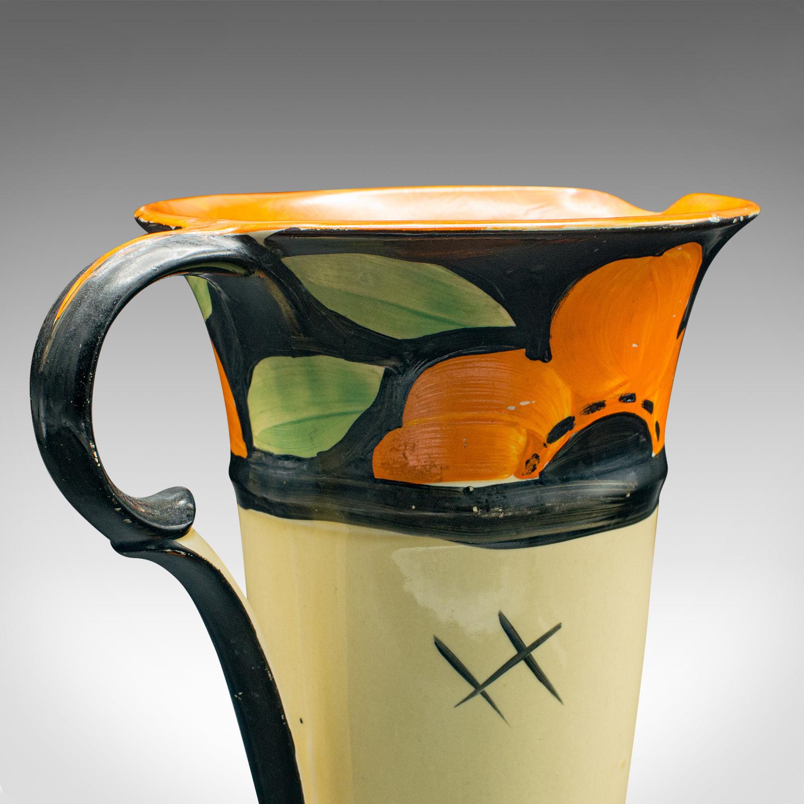 Vintage-Servierkrug, englisch, Keramikgießer, Art déco, frühes 20. Jahrhundert, 1930 im Angebot 5