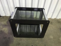 Vintage serving table on castors 1970s
