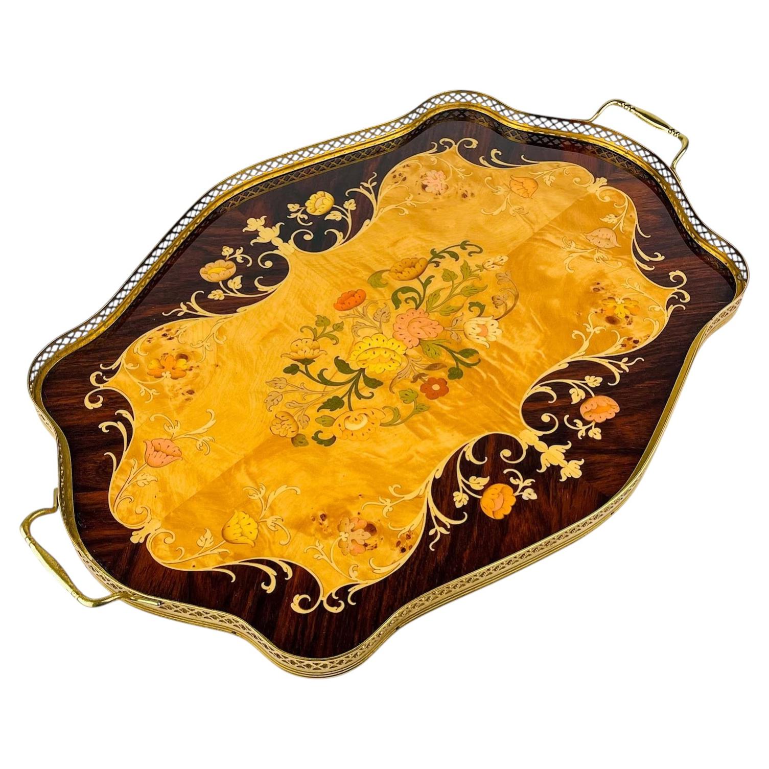 Vintage serving tray, Italy 1960s For Sale