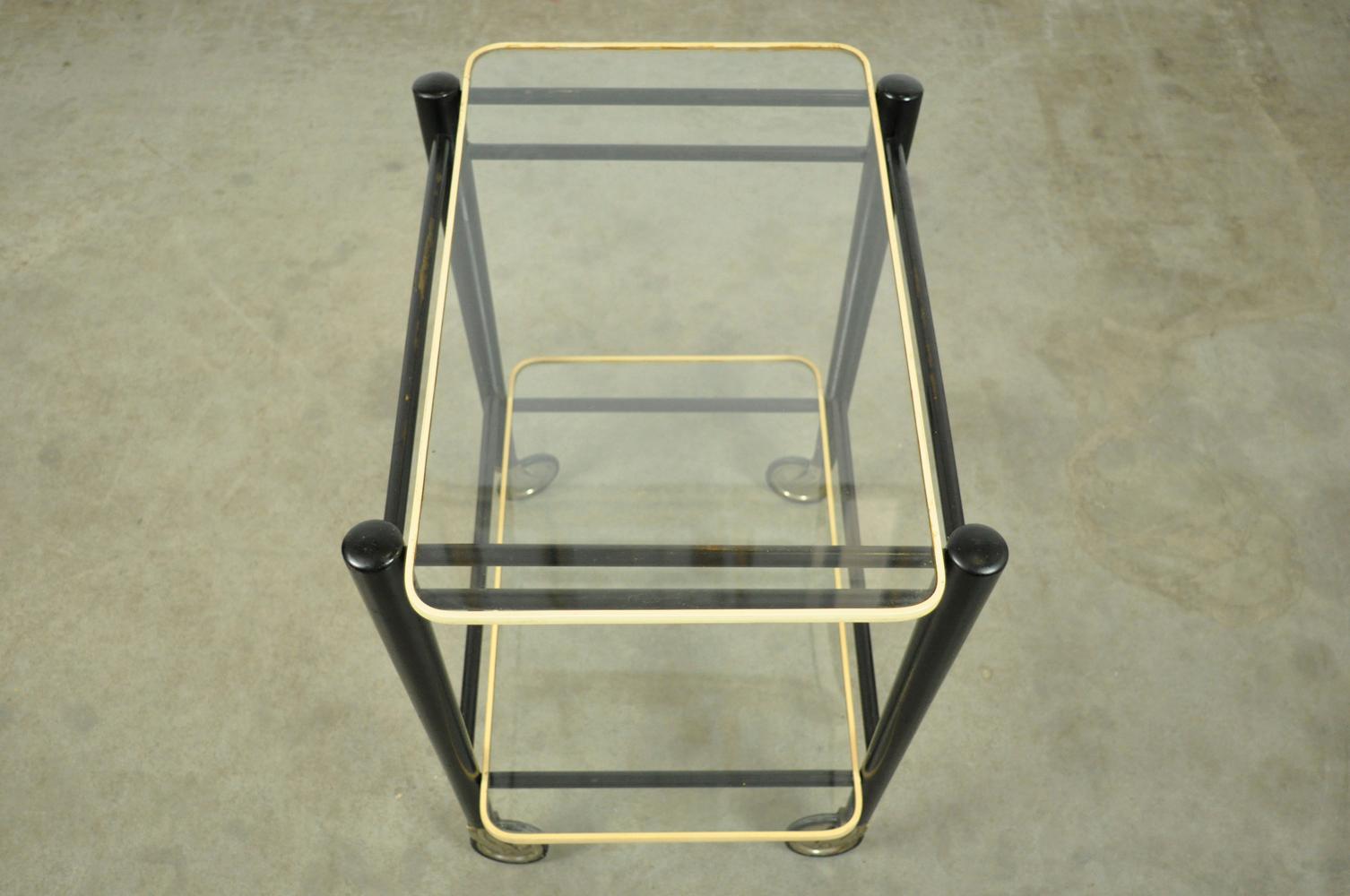 Vintage serving trolley by the former Dutch furniture manufacturer Coja, 1950s For Sale 3