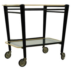 Used serving trolley by the former Dutch furniture manufacturer Coja, 1950s
