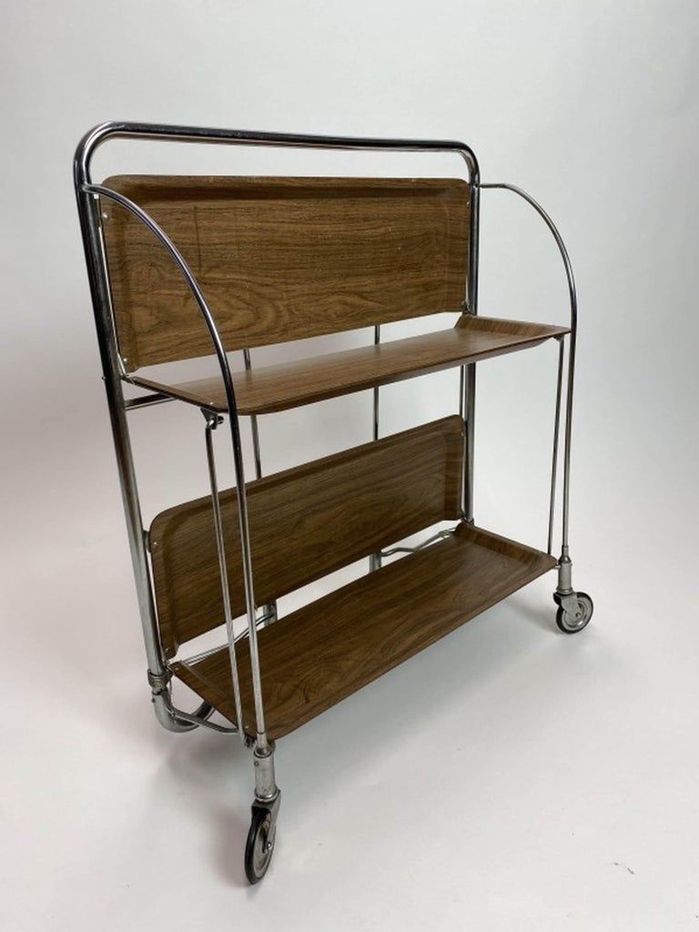 Vintage Serving Trolley For Sale at 1stDibs